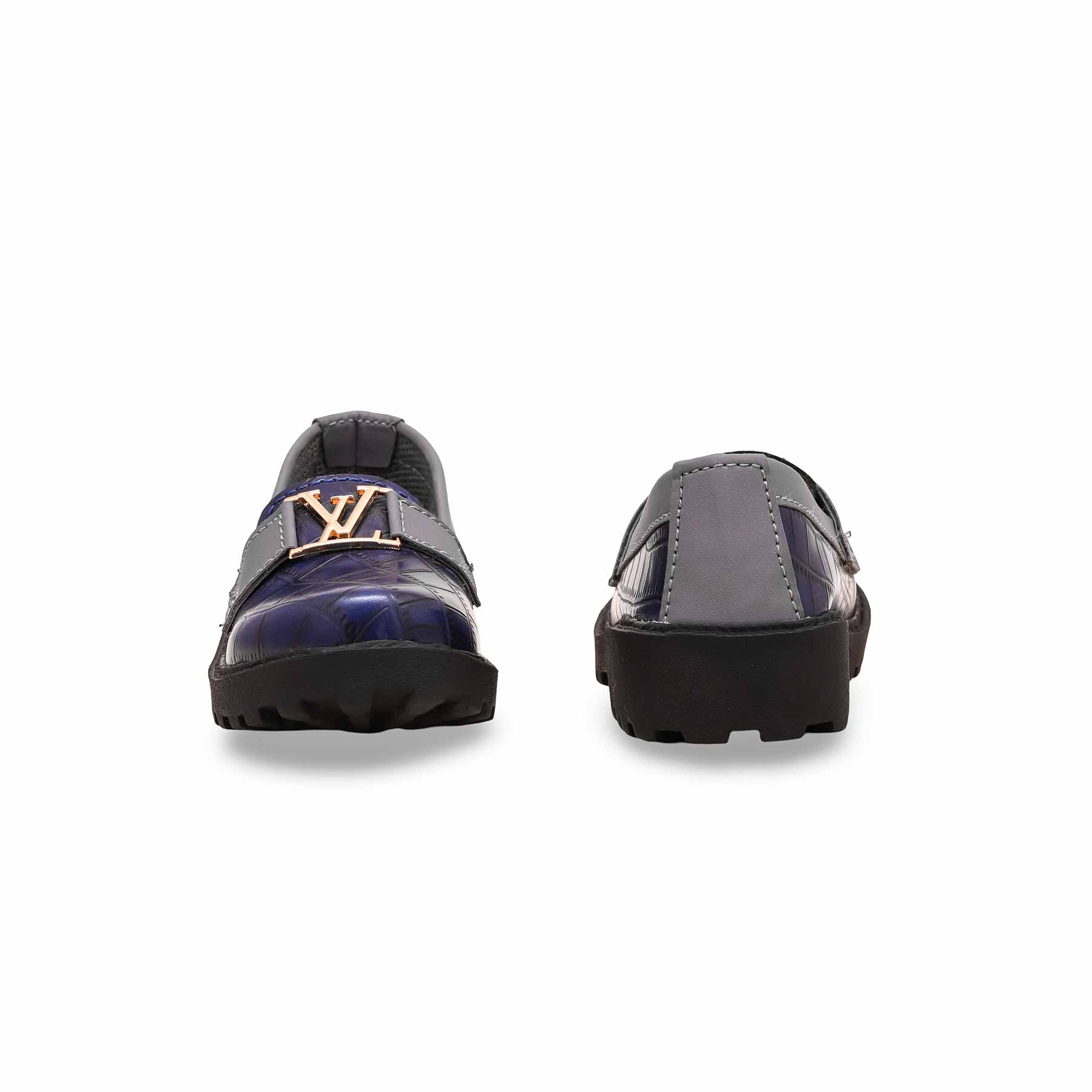 Boys Navy Casual Canvas KD2316 - Image 4