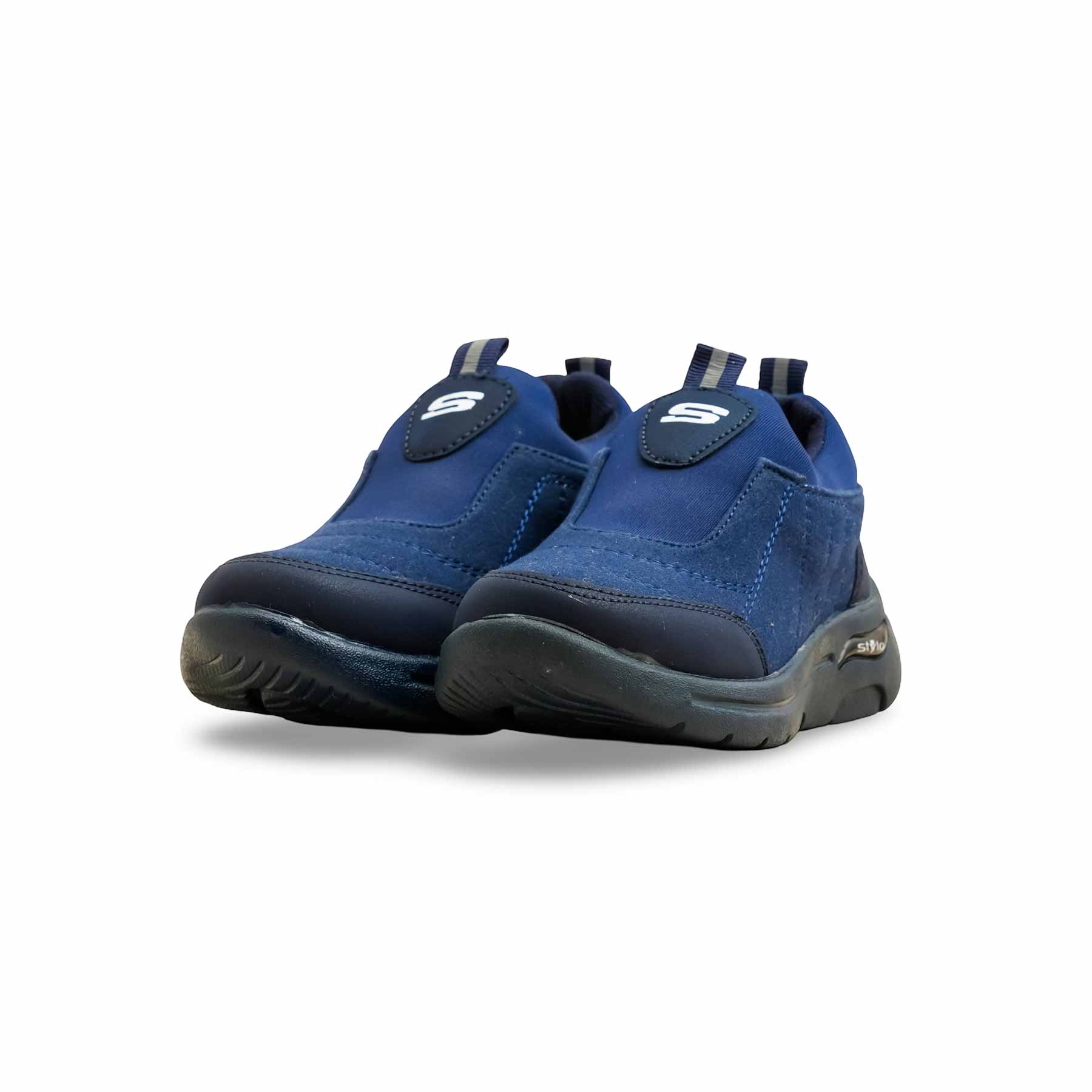 Boys Navy Casual Canvas KD2575 - Image 3
