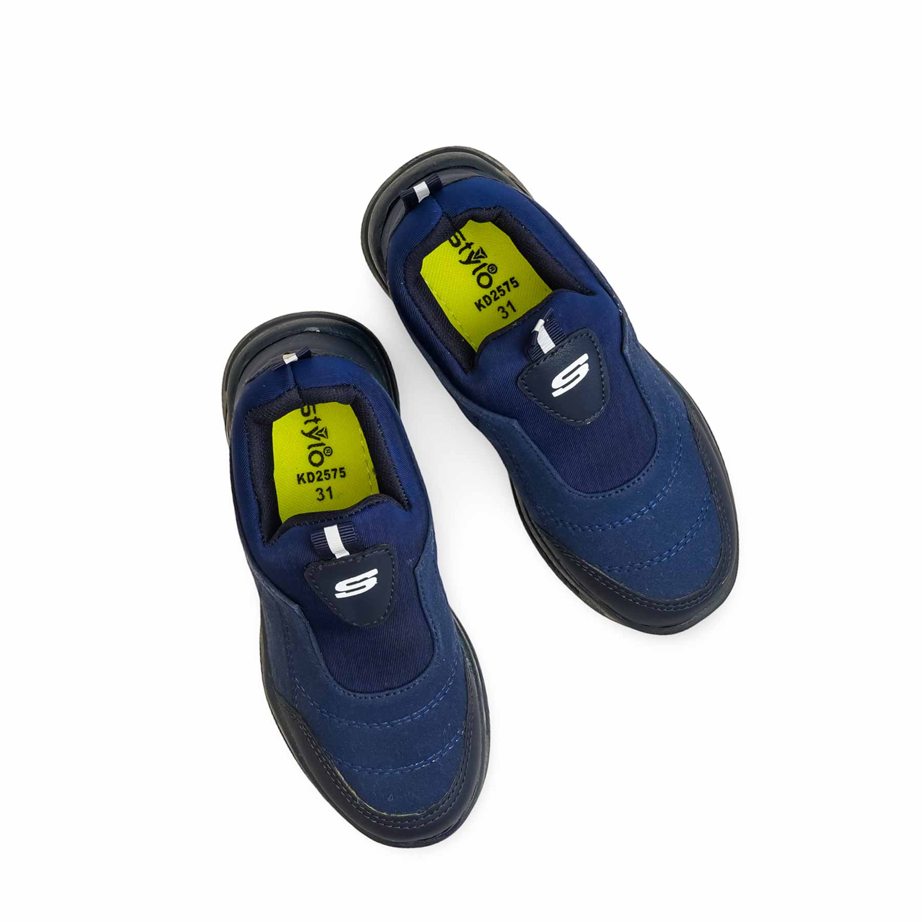 Boys Navy Casual Canvas KD2575 - Image 5