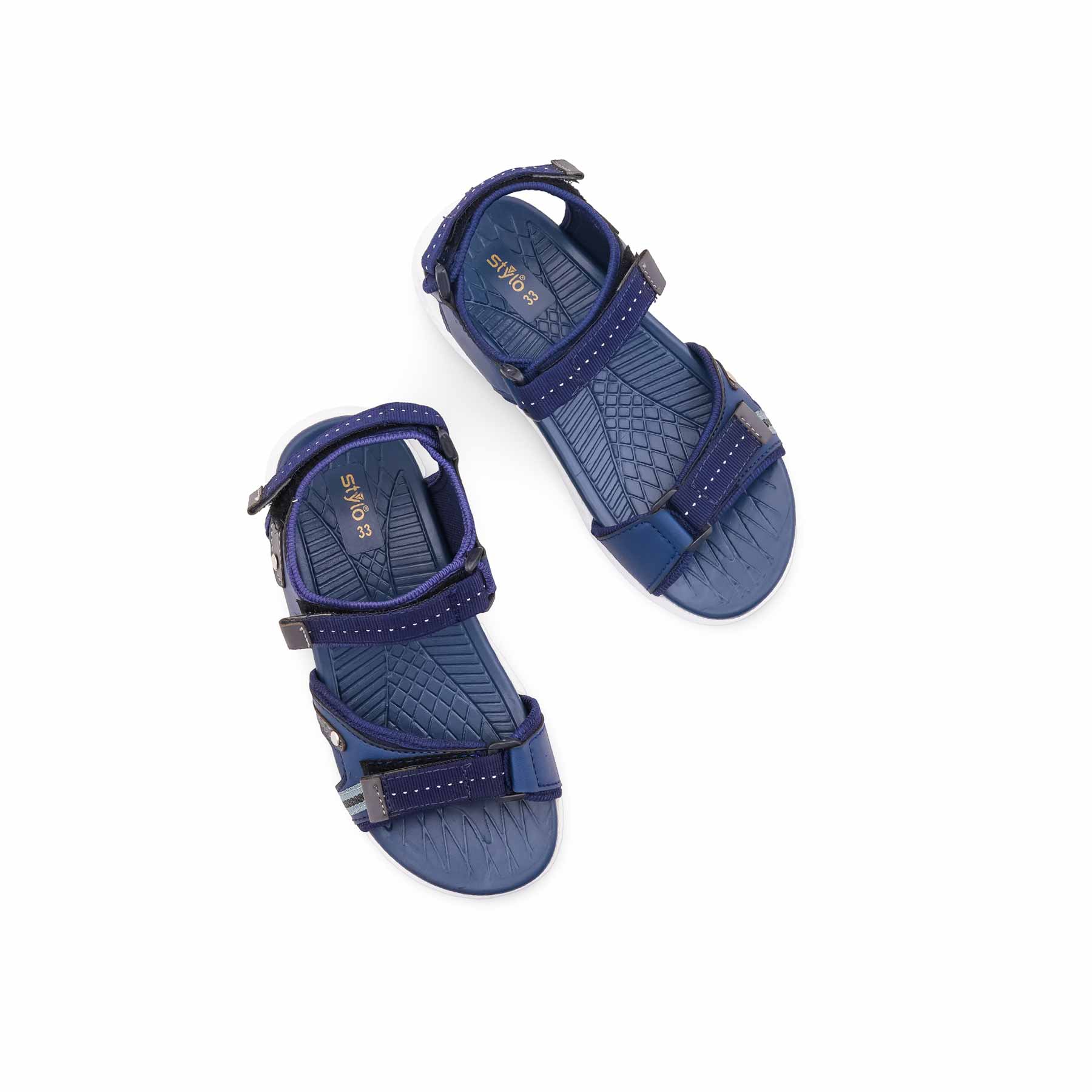 Boys Navy Casual Sandal KD2667 - Image 5