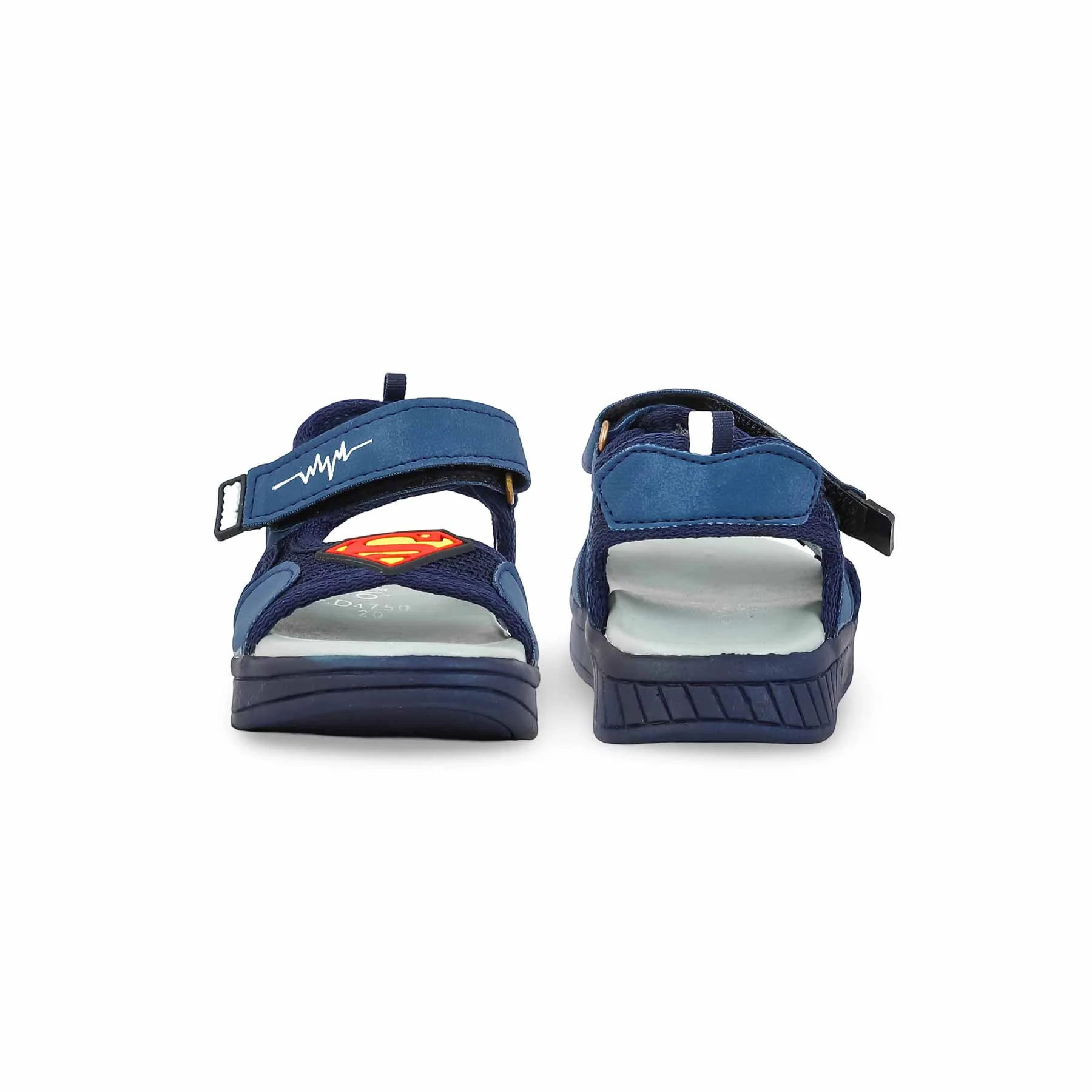 Boys Navy Casual Sandal KD4750 - Image 4