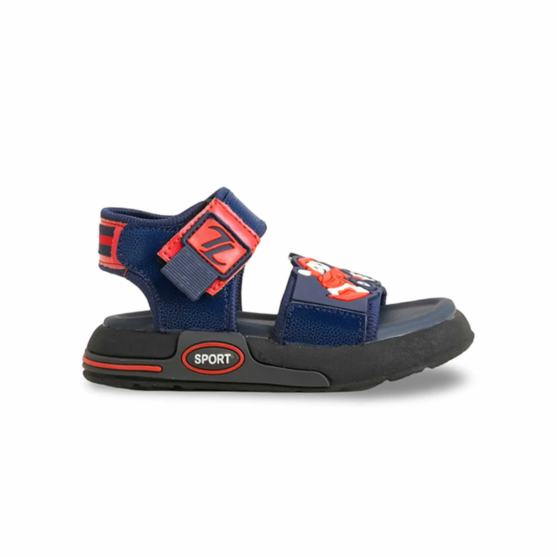 Boys Navy Casual Sandal KD4763 - Image 2