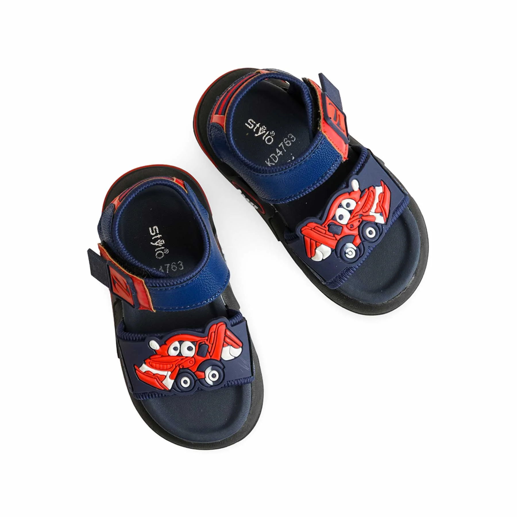 Boys Navy Casual Sandal KD4763 - Image 5