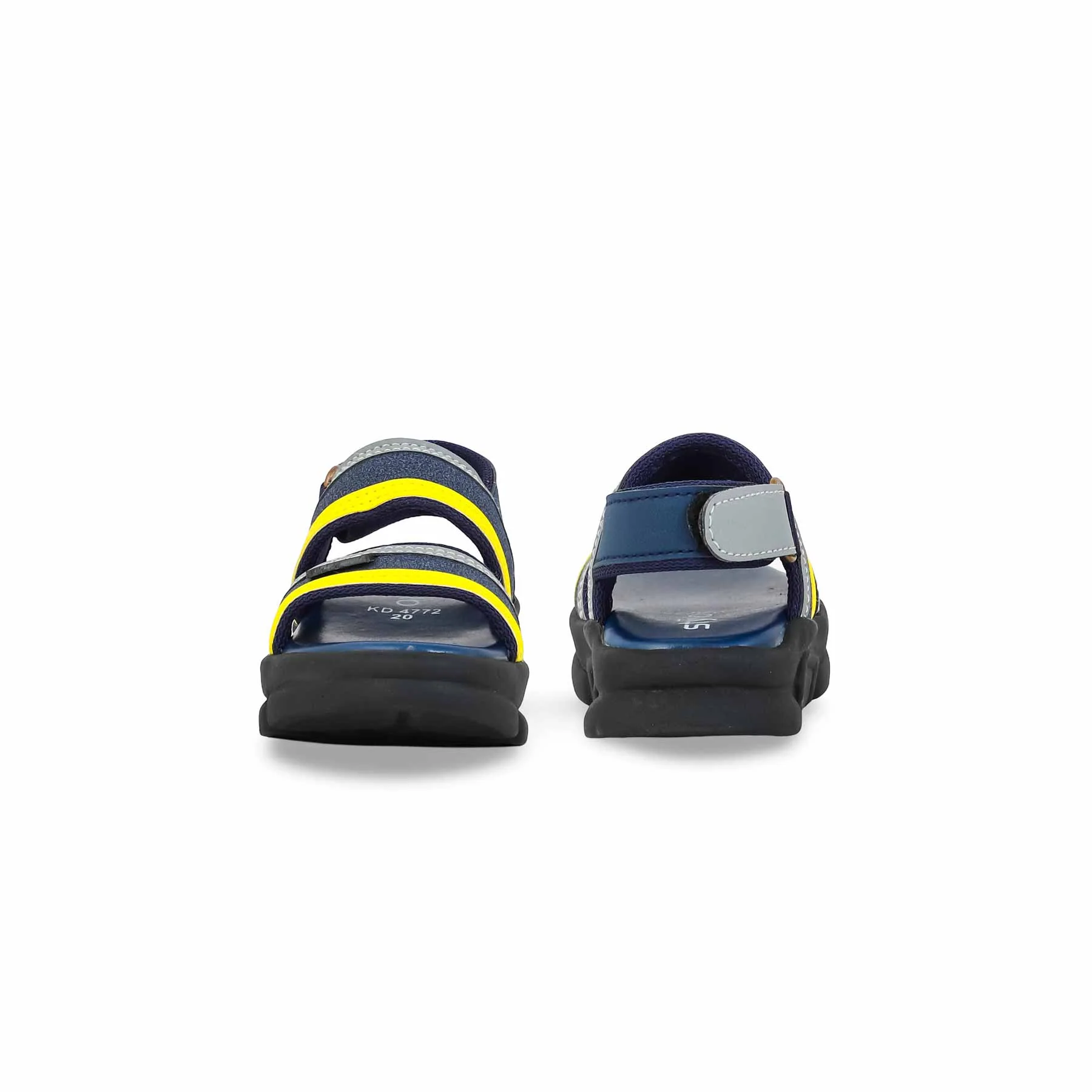 Boys Navy Casual Sandal KD4772 - Image 4