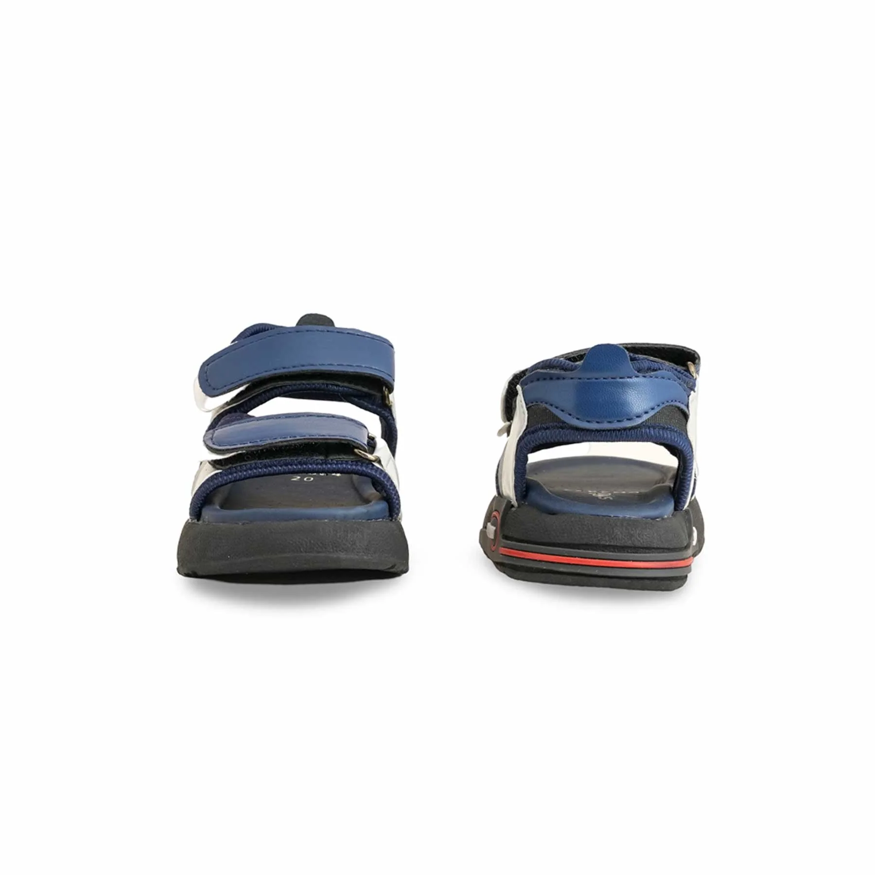Boys Navy Casual Sandal KD4884 - Image 4