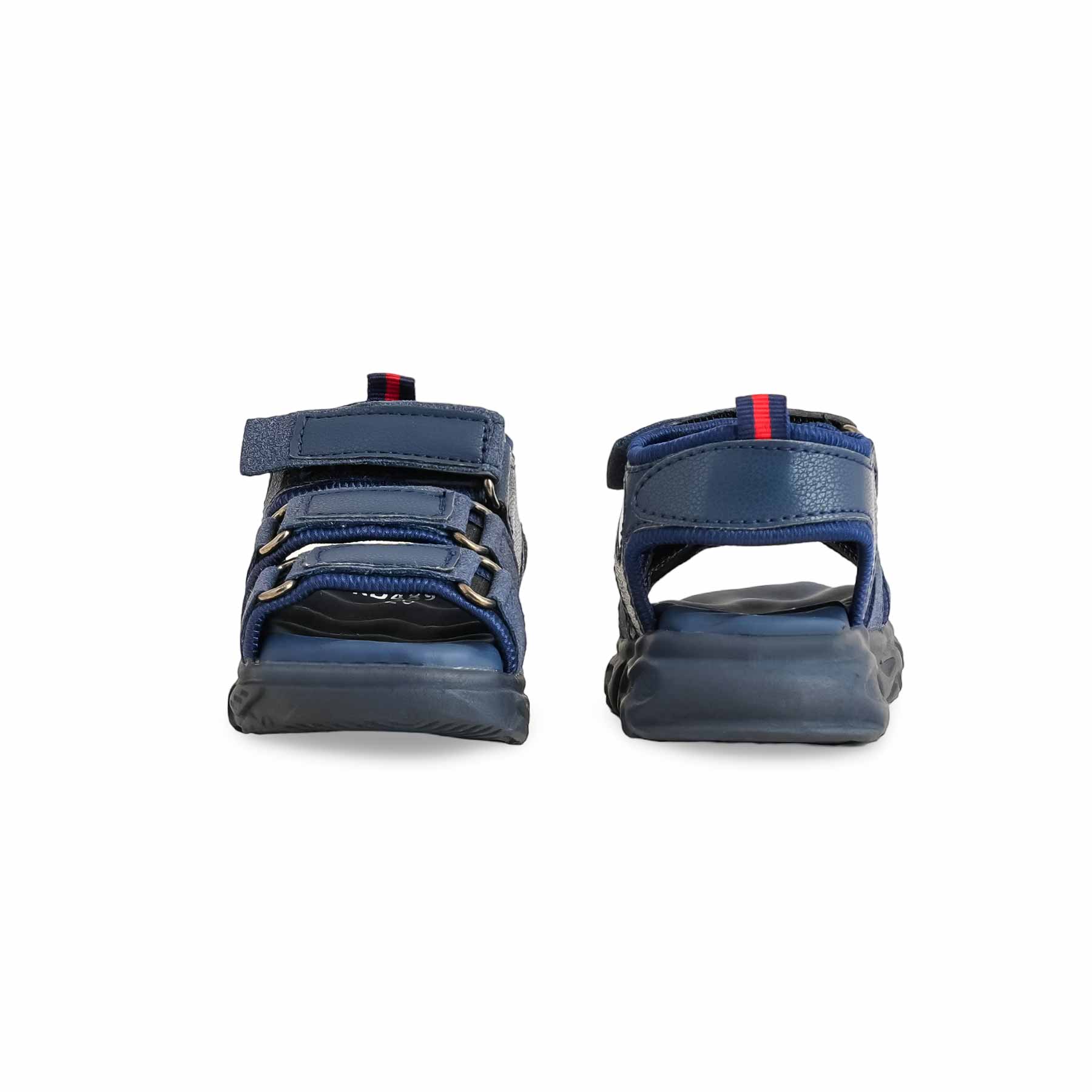 Boys Navy Casual Sandal KD4894 - Image 4