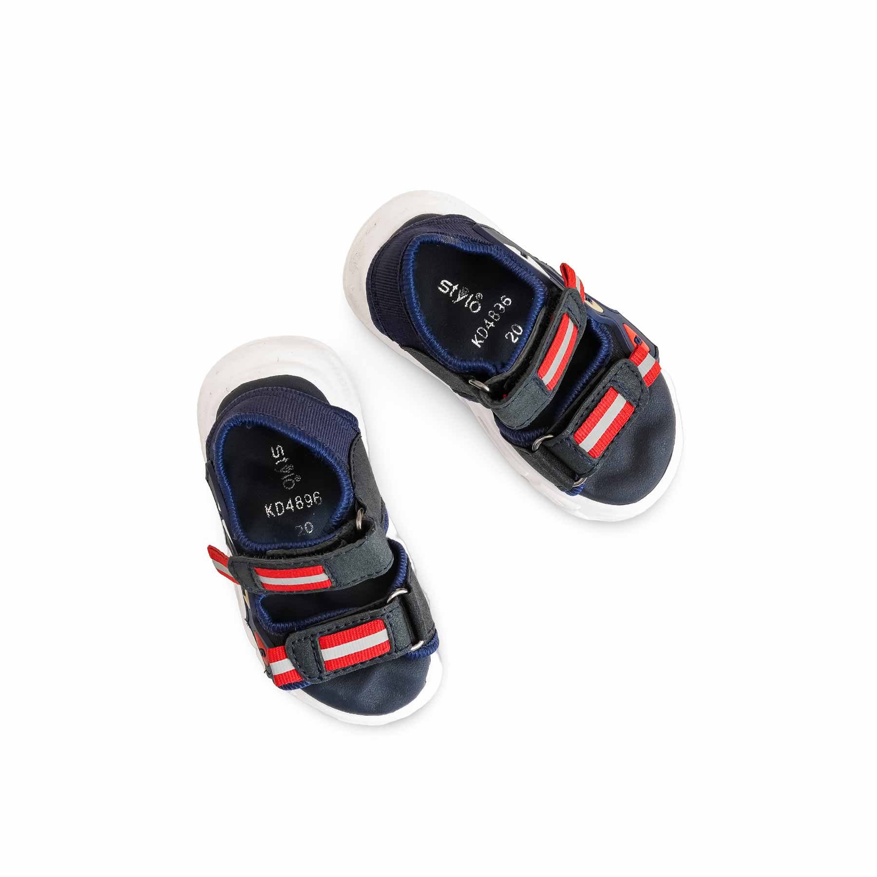 Boys Navy Casual Sandal KD4896 - Image 5