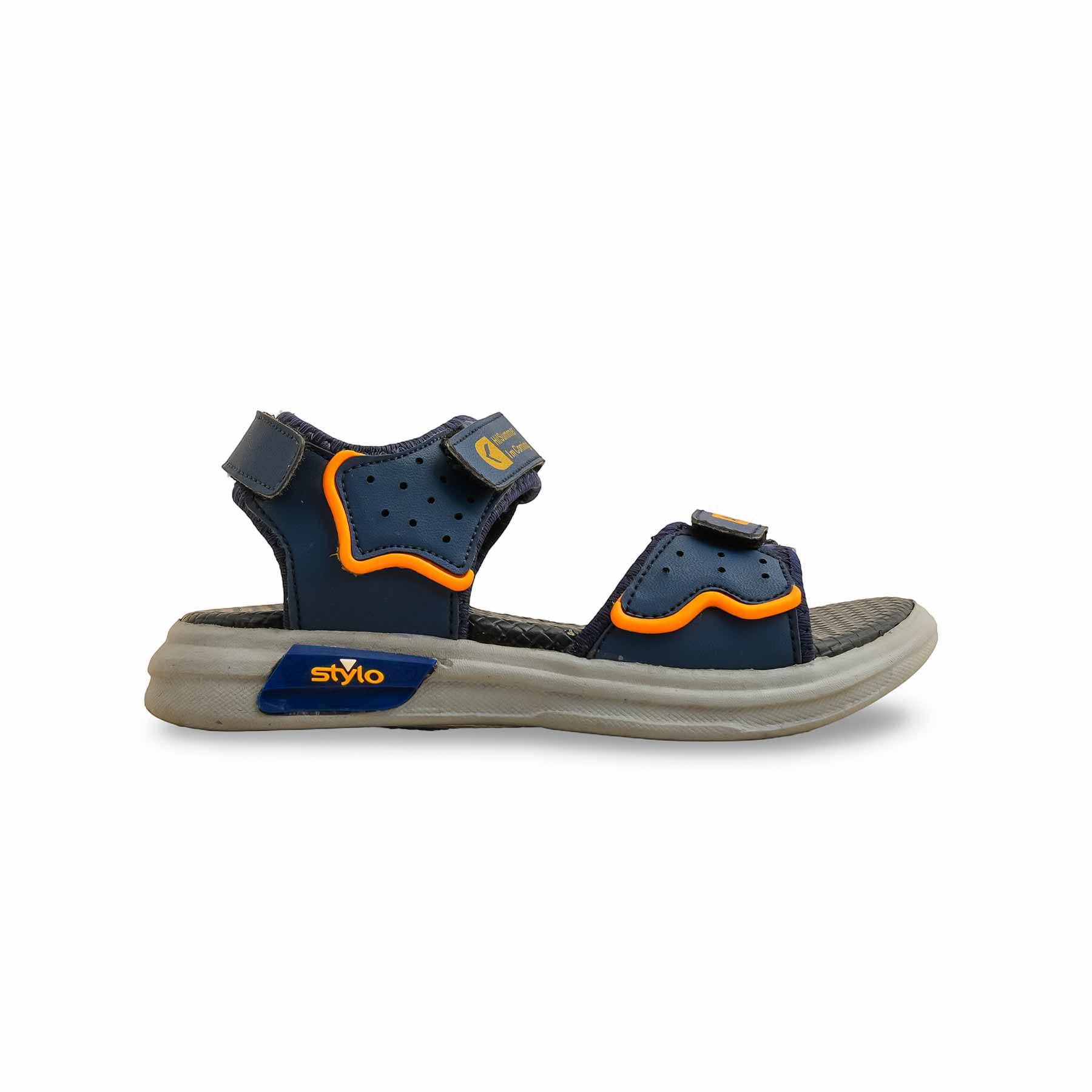 Boys Navy Casual Sandal KD4900 - Image 2