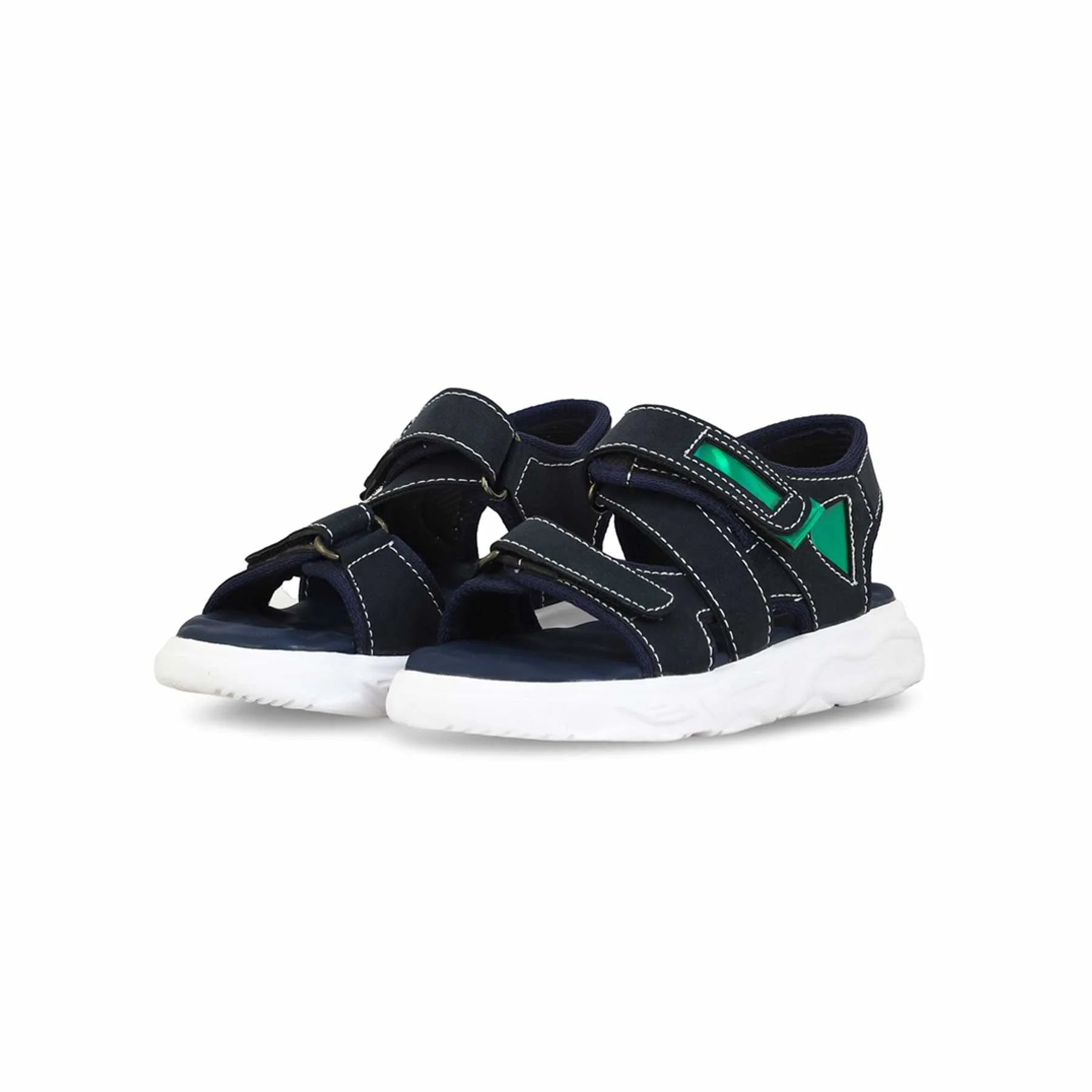 Boys Navy Casual Sandal KD9967 - Image 3