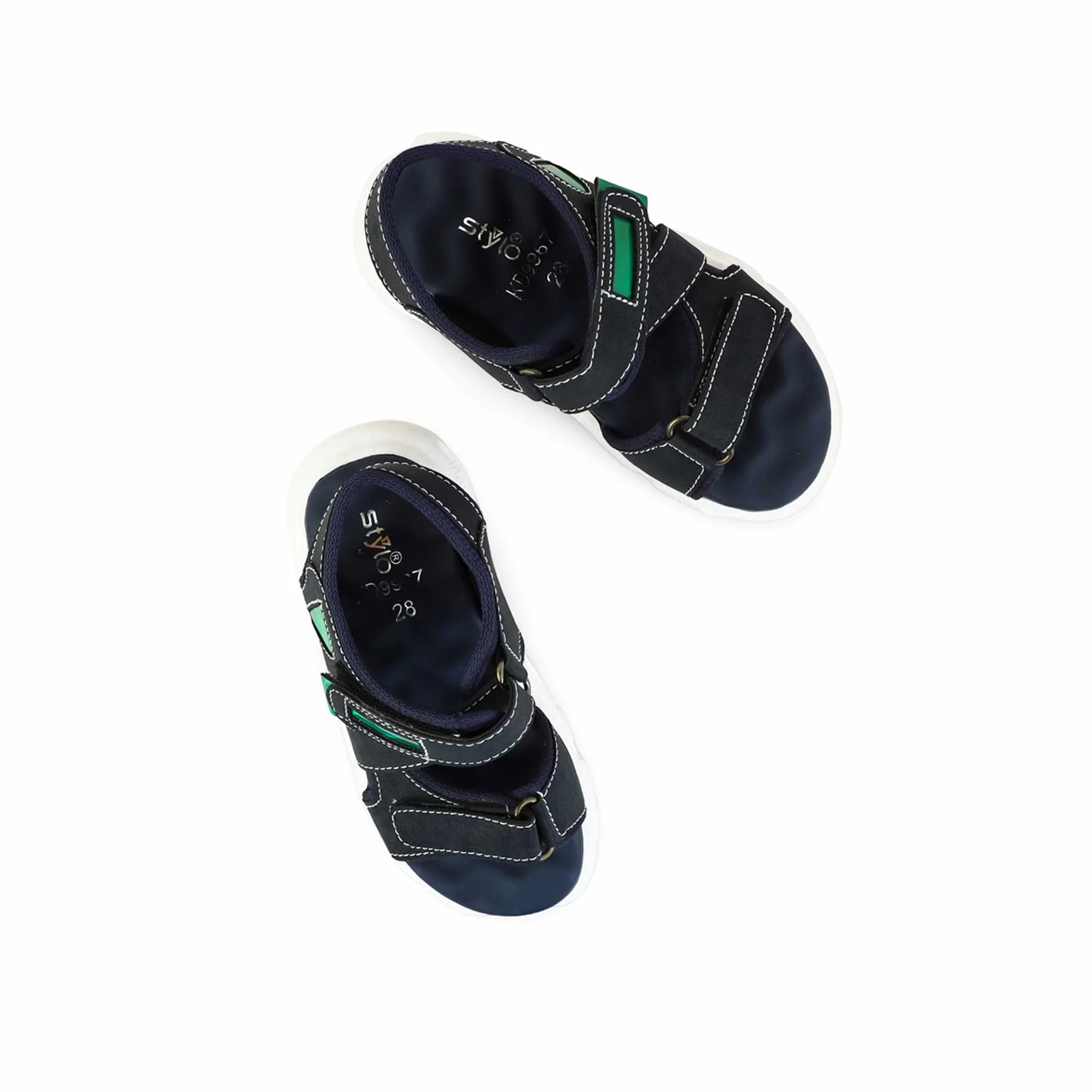 Boys Navy Casual Sandal KD9967 - Image 5