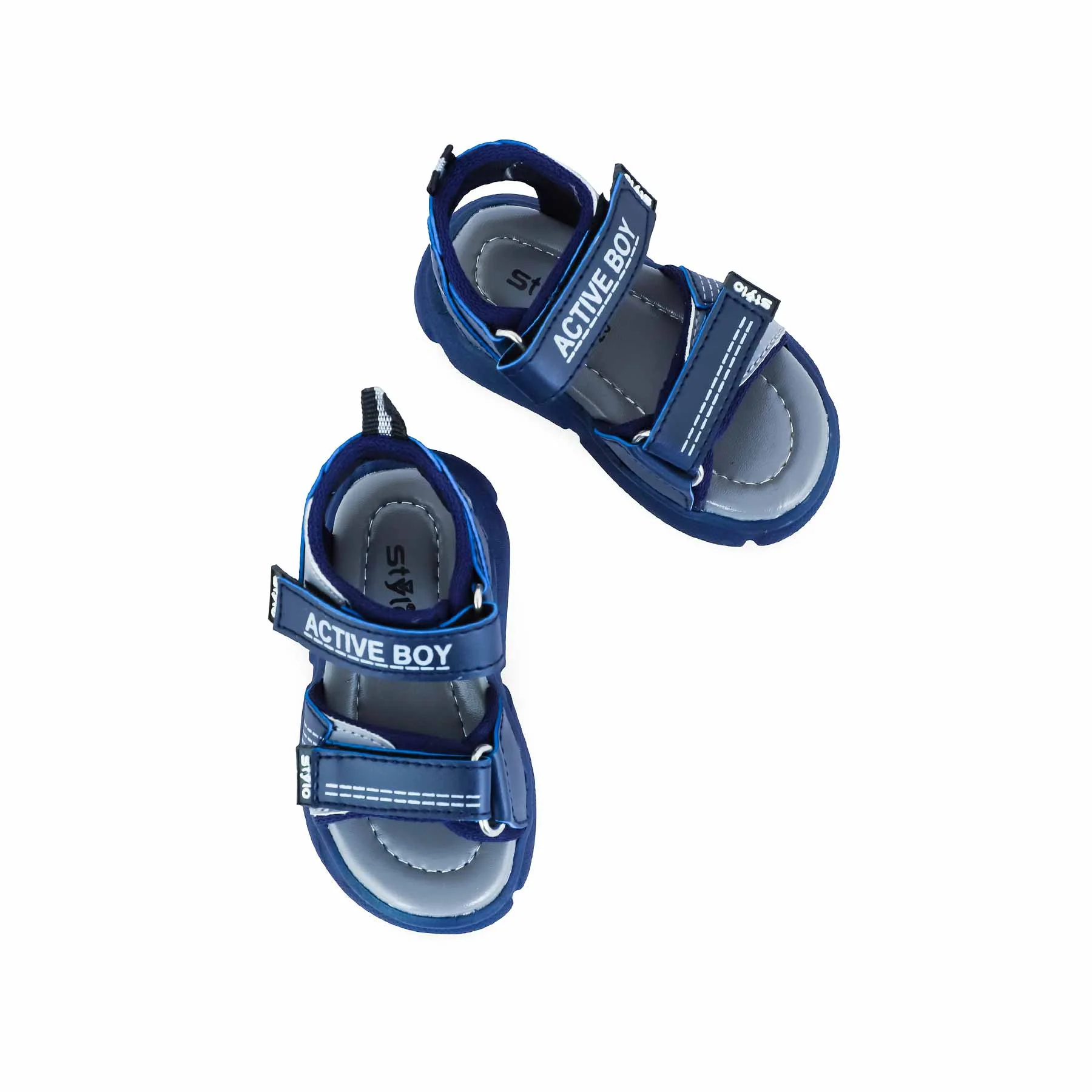 Boys Navy Casual Sandal KD9996 - Image 5