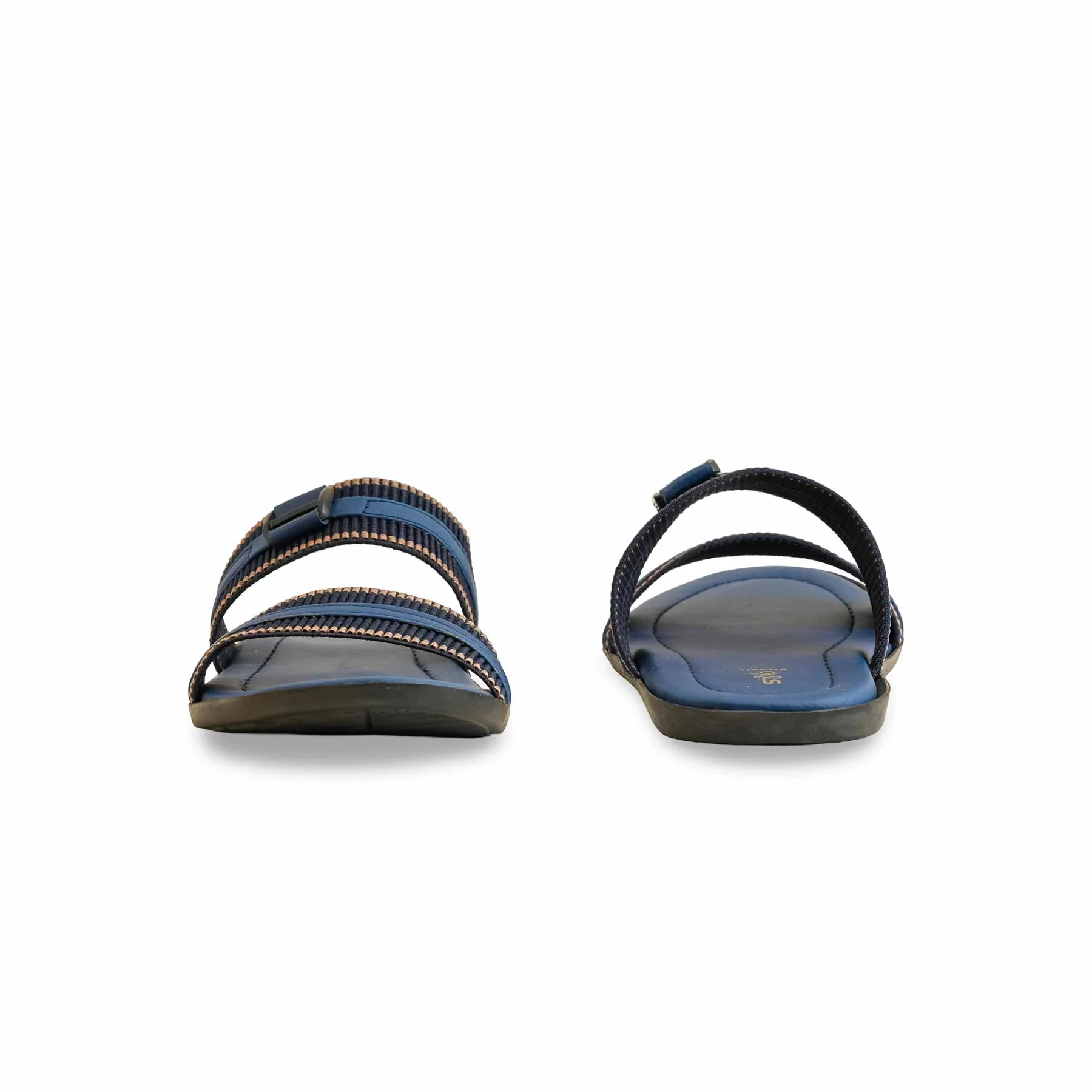 Boys Navy Casual Slipper KD4910 - Image 4