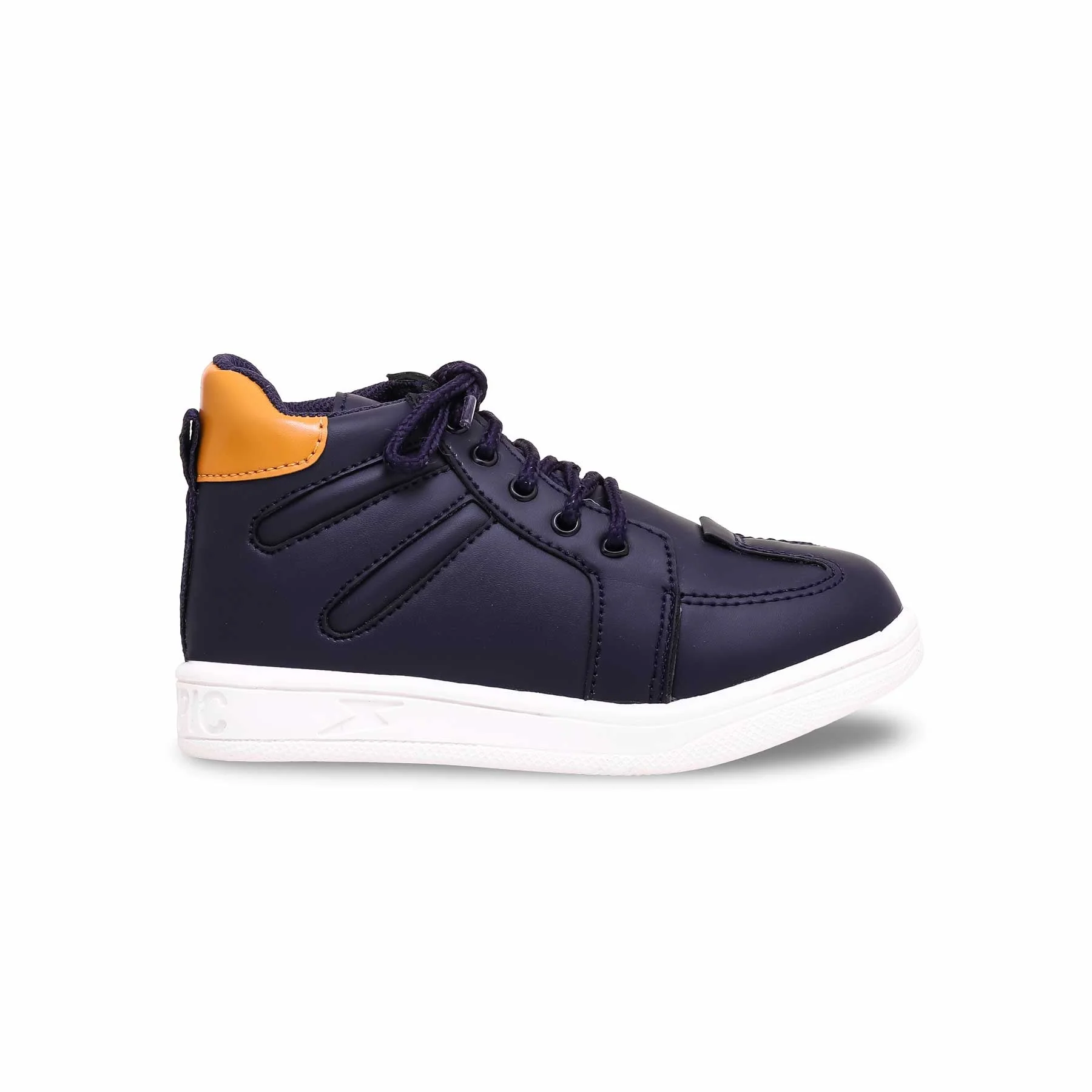 Boys Navy Formal Long Shoes KD1756 - Image 2