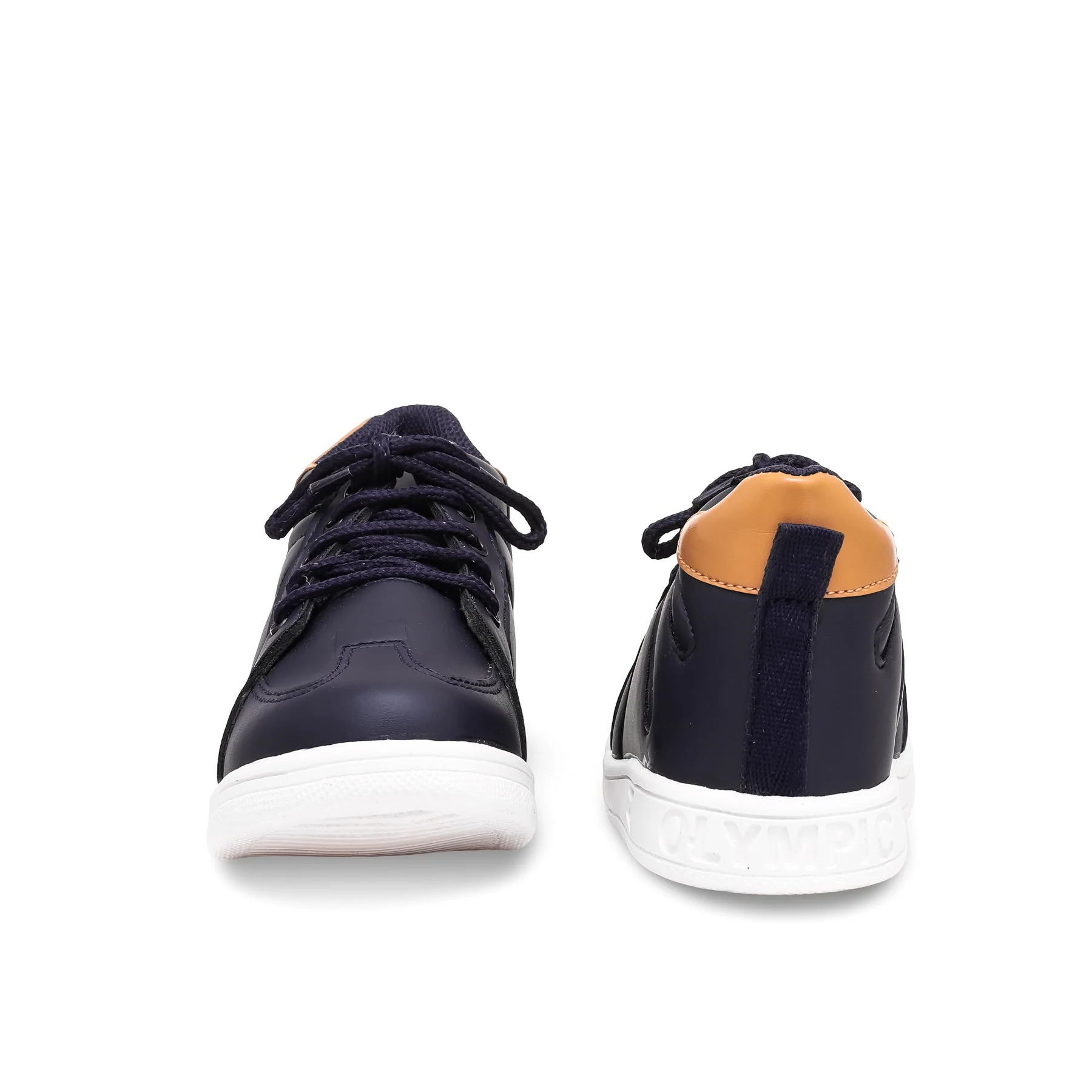 Boys Navy Formal Long Shoes KD1756 - Image 4