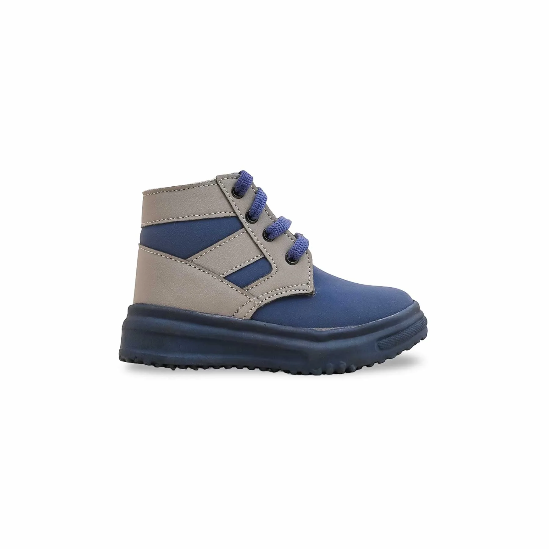 Boys Navy Formal Long Shoes KD8080 - Image 2