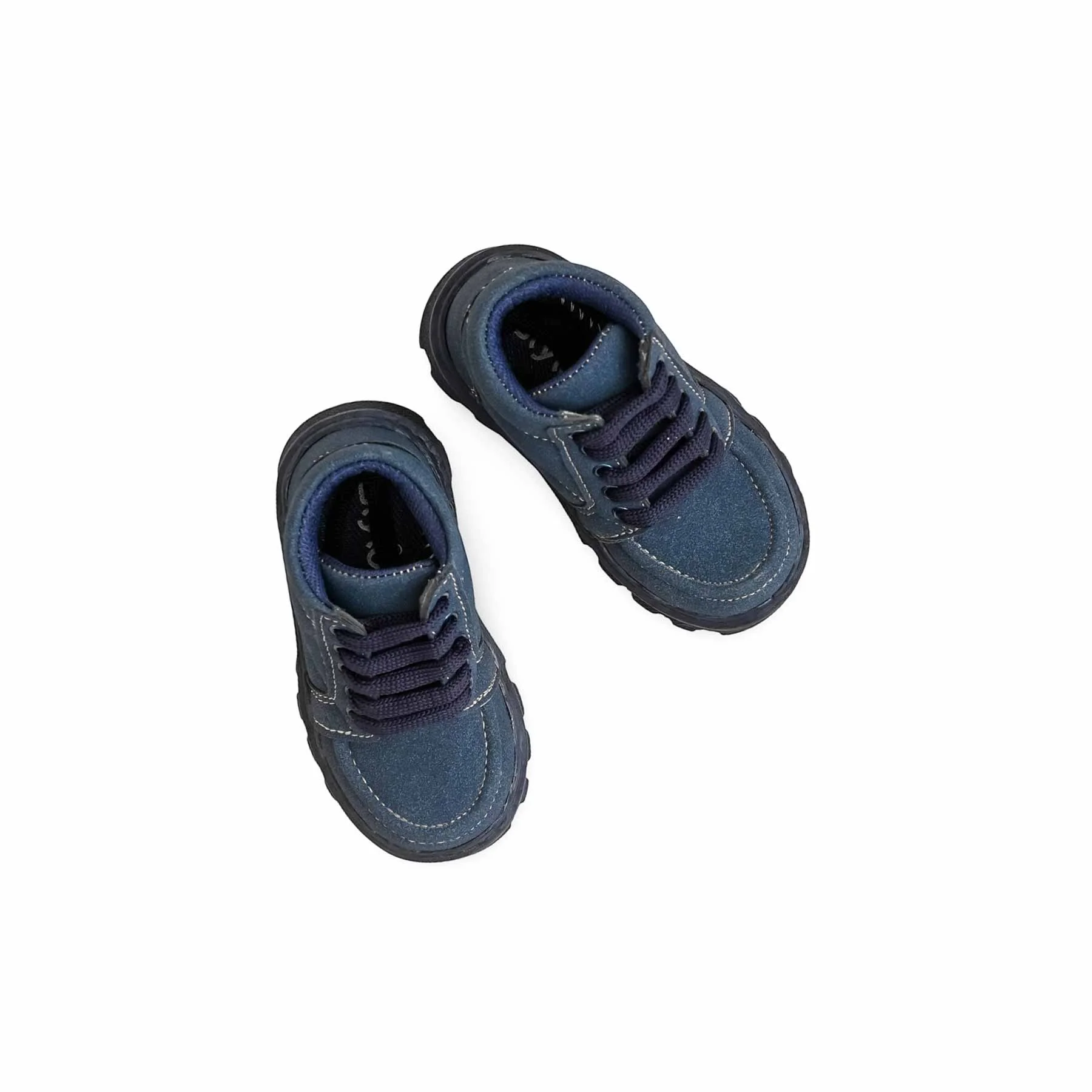Boys Navy Formal Long Shoes KD8086 - Image 5
