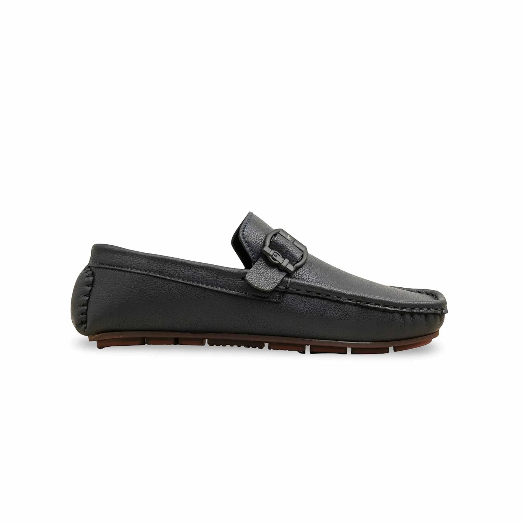 Boys Navy Formal Moccasin KD2520 - Image 2