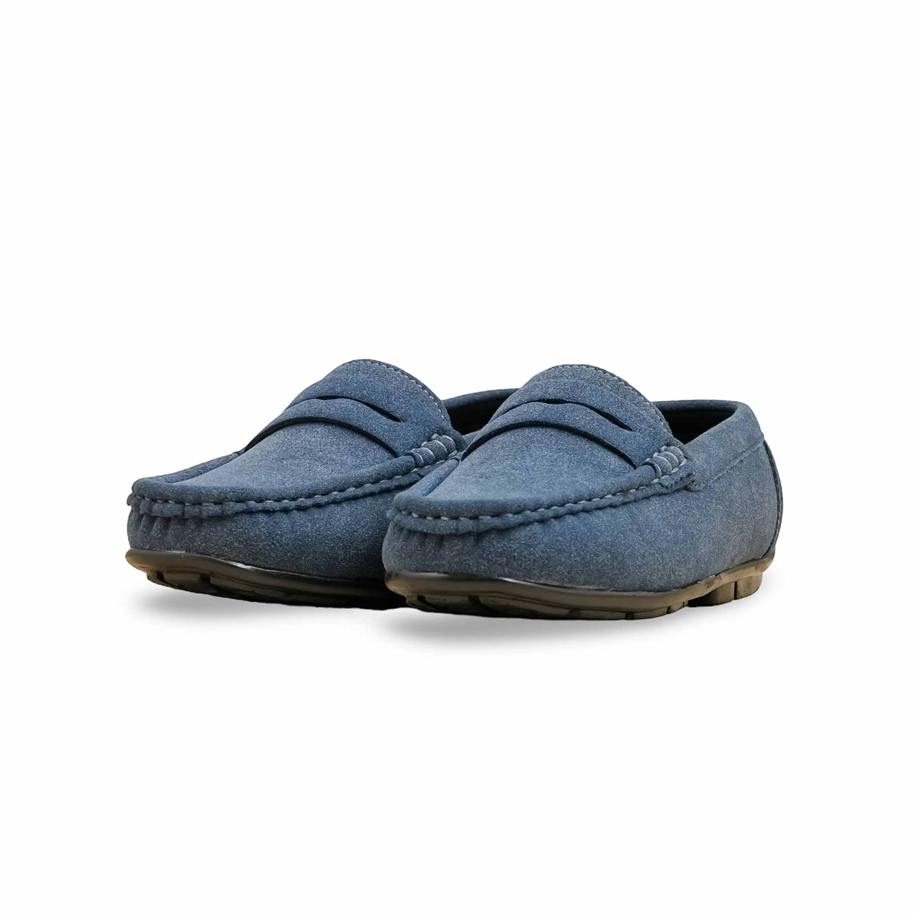 Boys Navy Formal Moccasin KD2525 - Image 3