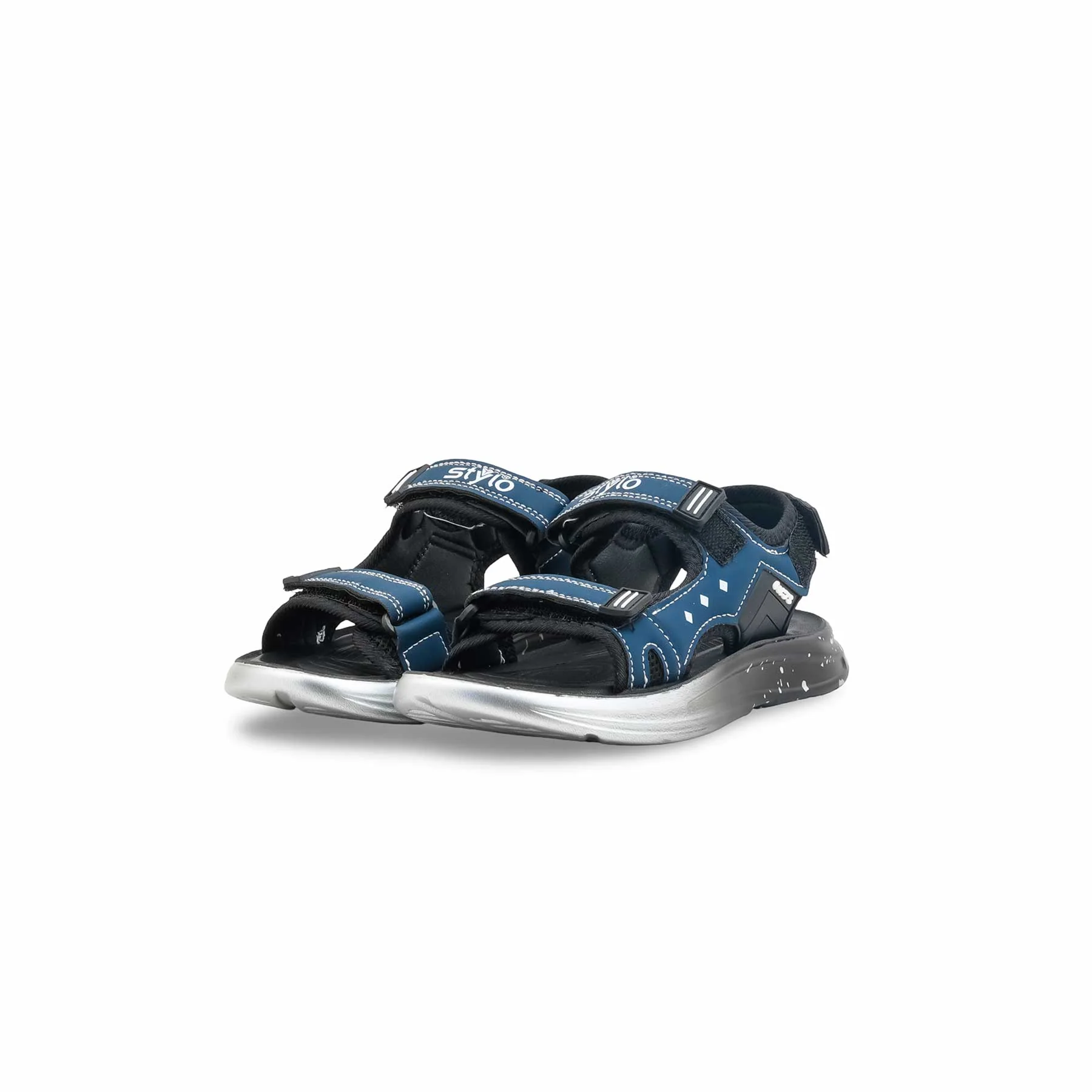 Boys Navy Formal Sandal KD2703 - Image 3