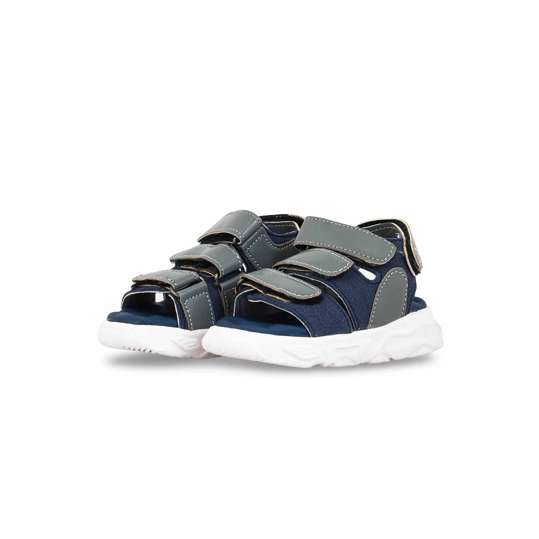 Boys Navy Formal Sandal KD4758 - Image 3