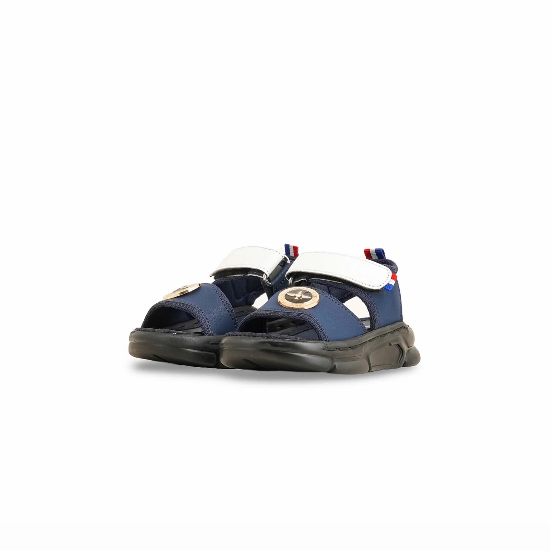 Boys Navy Formal Sandal KD4787 - Image 3