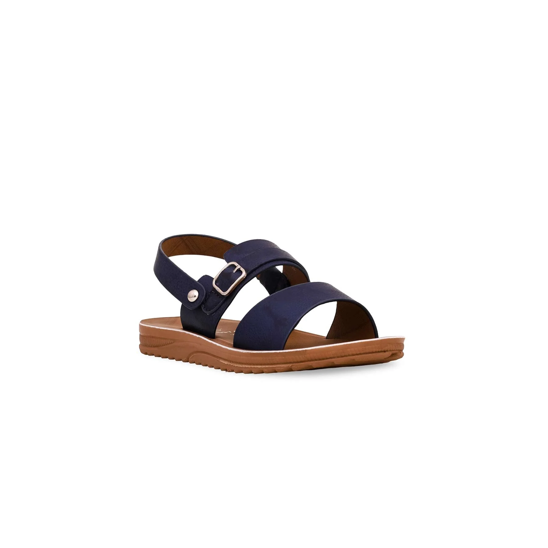 Boys Navy Formal Sandal KD9740 - Image 2