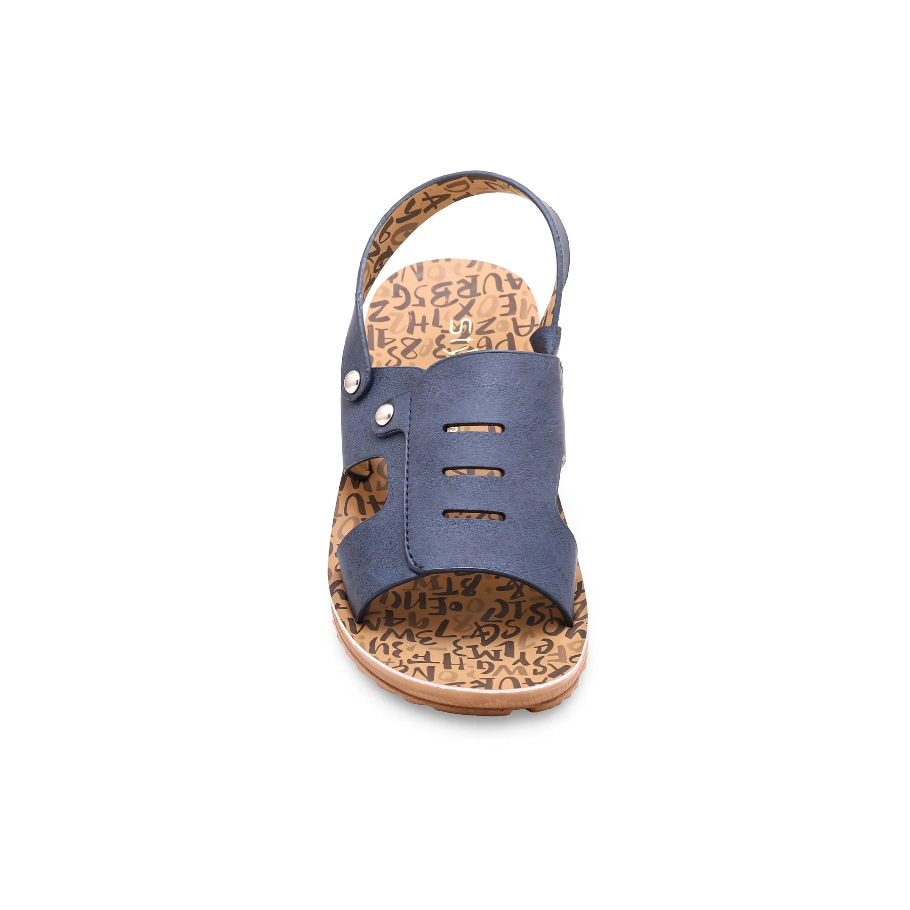 Boys Navy Formal Sandal KD9742 - Image 3