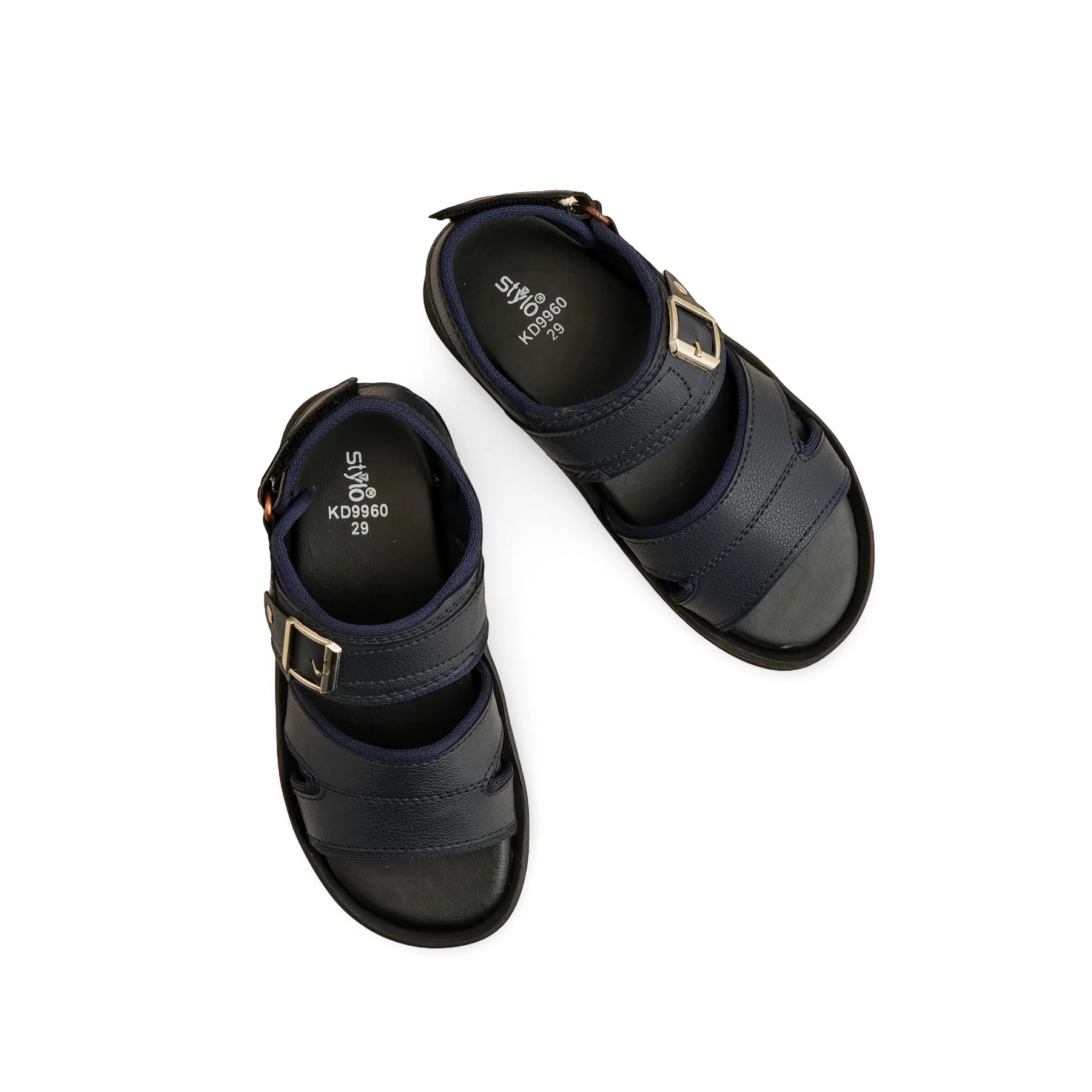 Boys Navy Formal Sandal KD9960 - Image 5