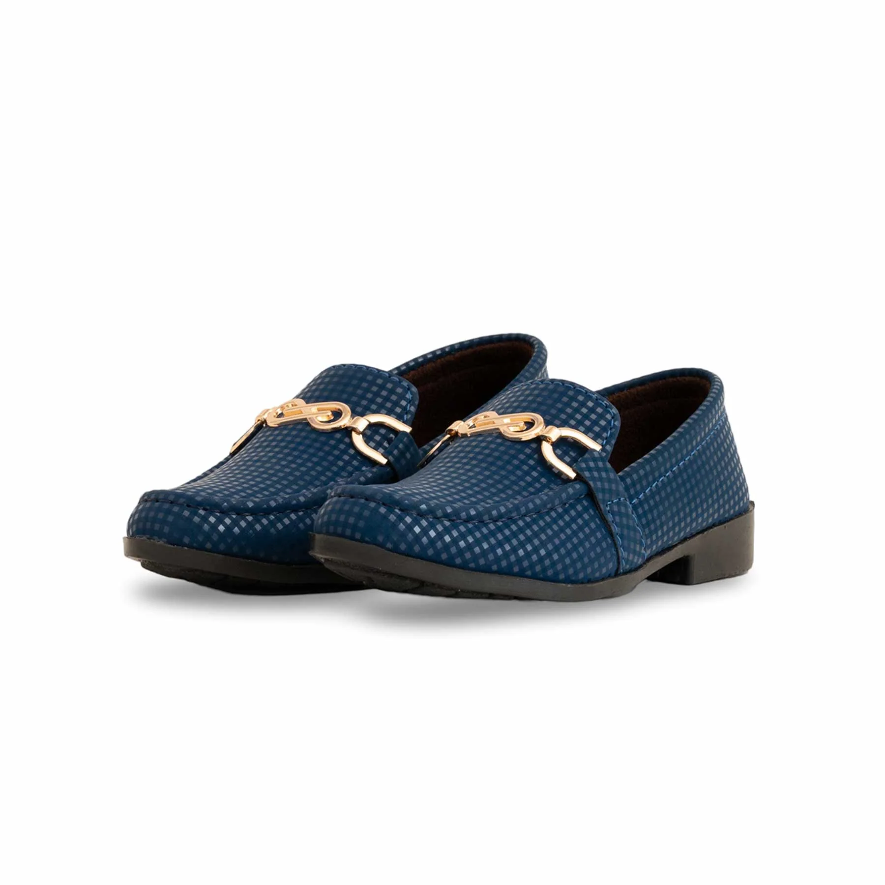 Boys Navy Formal Shoes KD2198 - Image 3