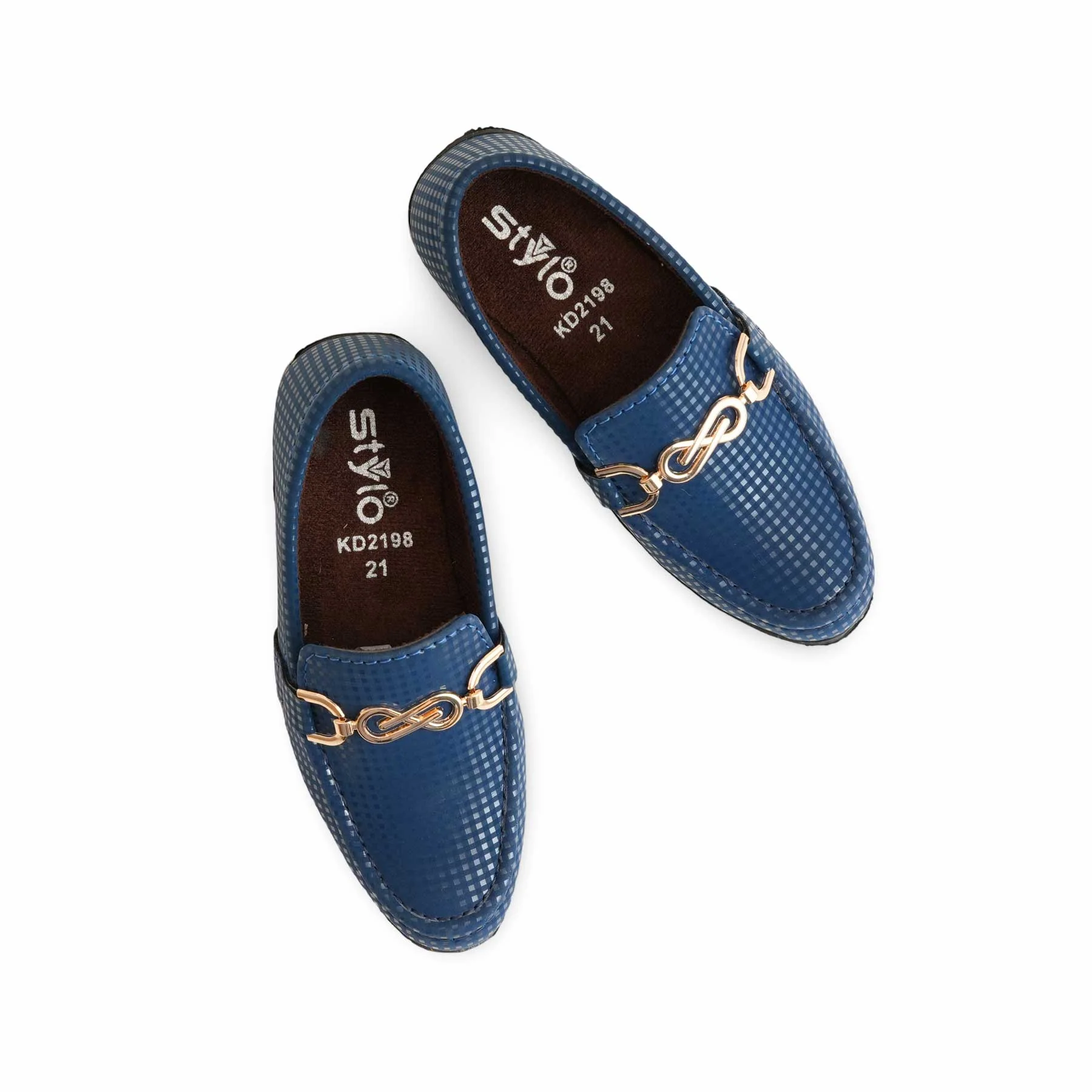 Boys Navy Formal Shoes KD2198 - Image 5