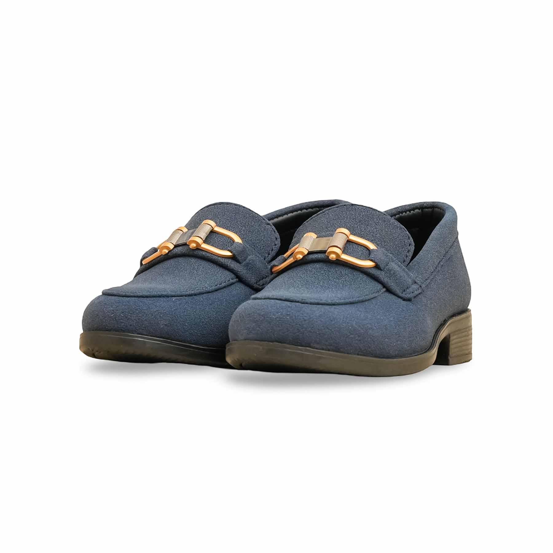 Boys Navy Formal Shoes KD2497 - Image 3