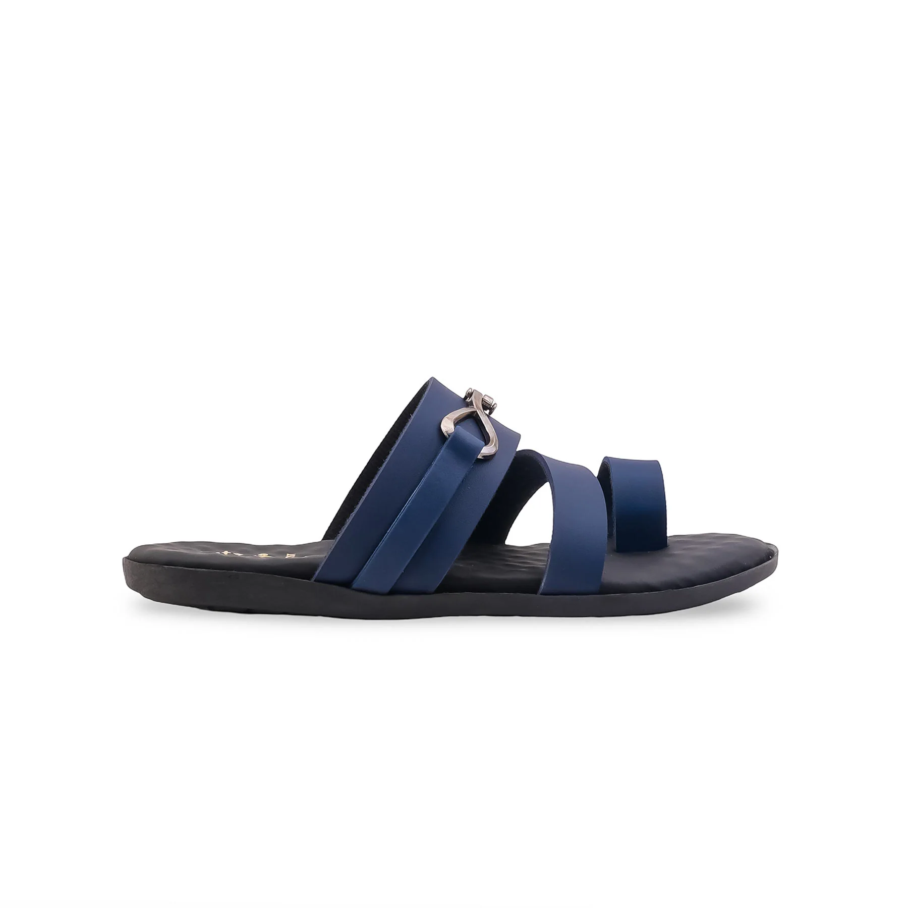 Boys Navy Formal Slipper KD2657 - Image 4