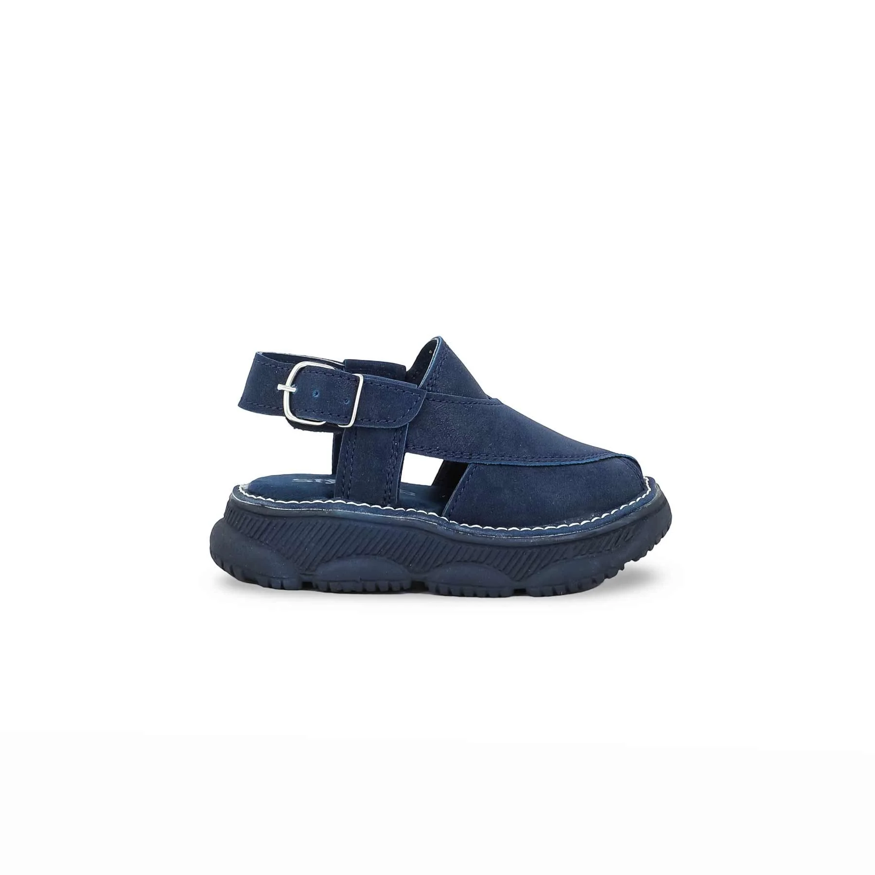 Boys Navy Peshawari Chappal KD4876 - Image 2