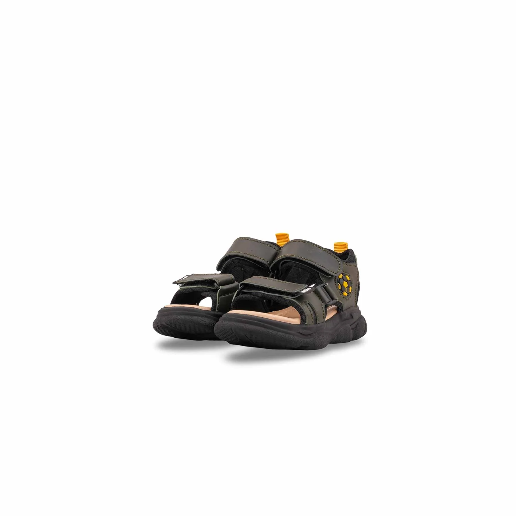 Boys Olive Casual Sandal KD4972 - Image 3