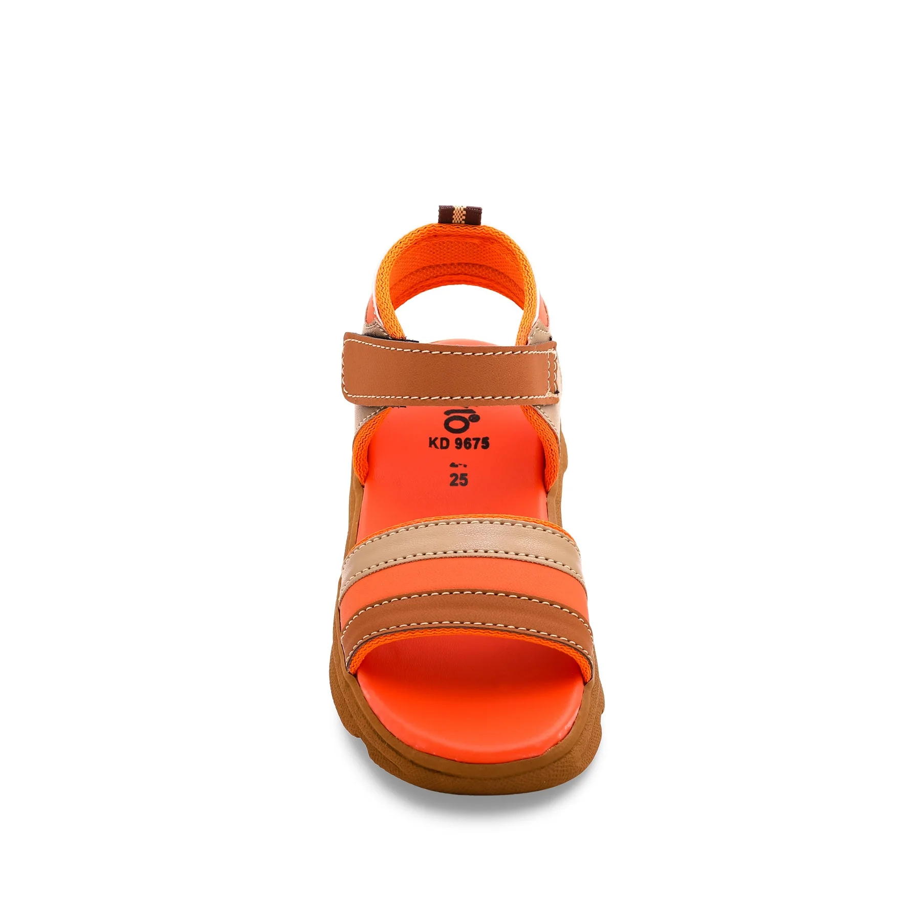 Boys Orange Casual Sandal KD9675 - Image 3