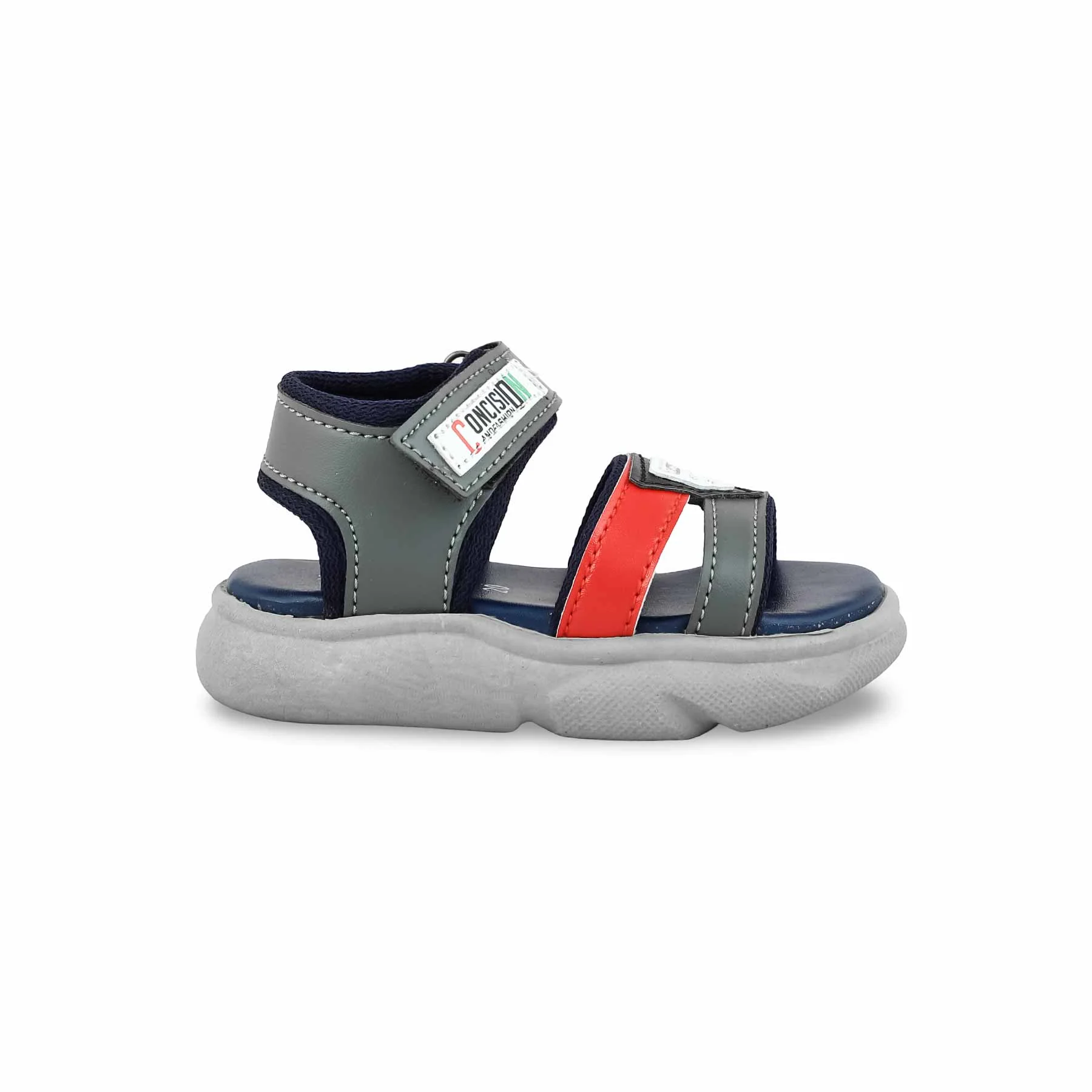 Boys Red Casual Sandal KD4888 - Image 2