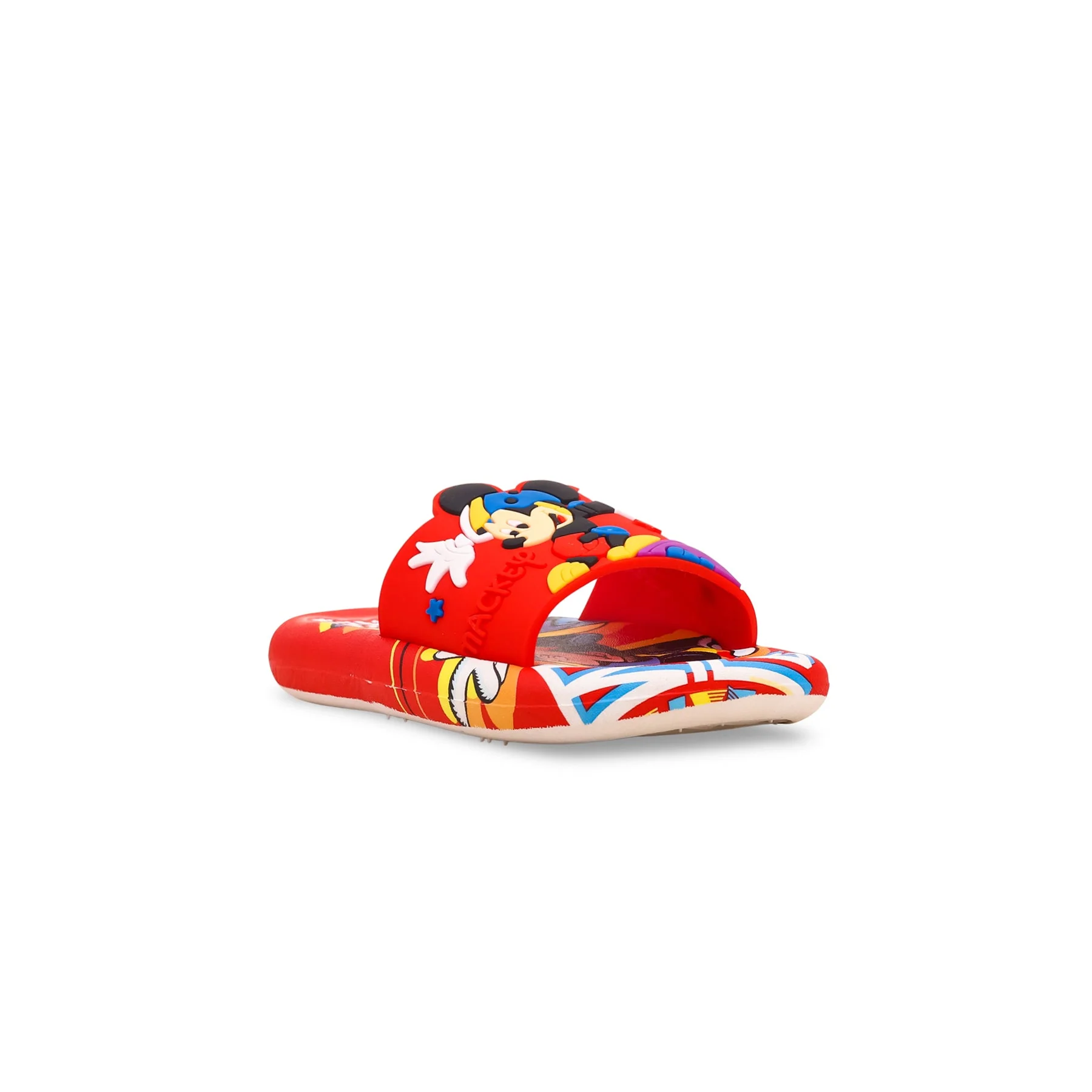Boys Red Casual Slipper KD5299 - Image 2