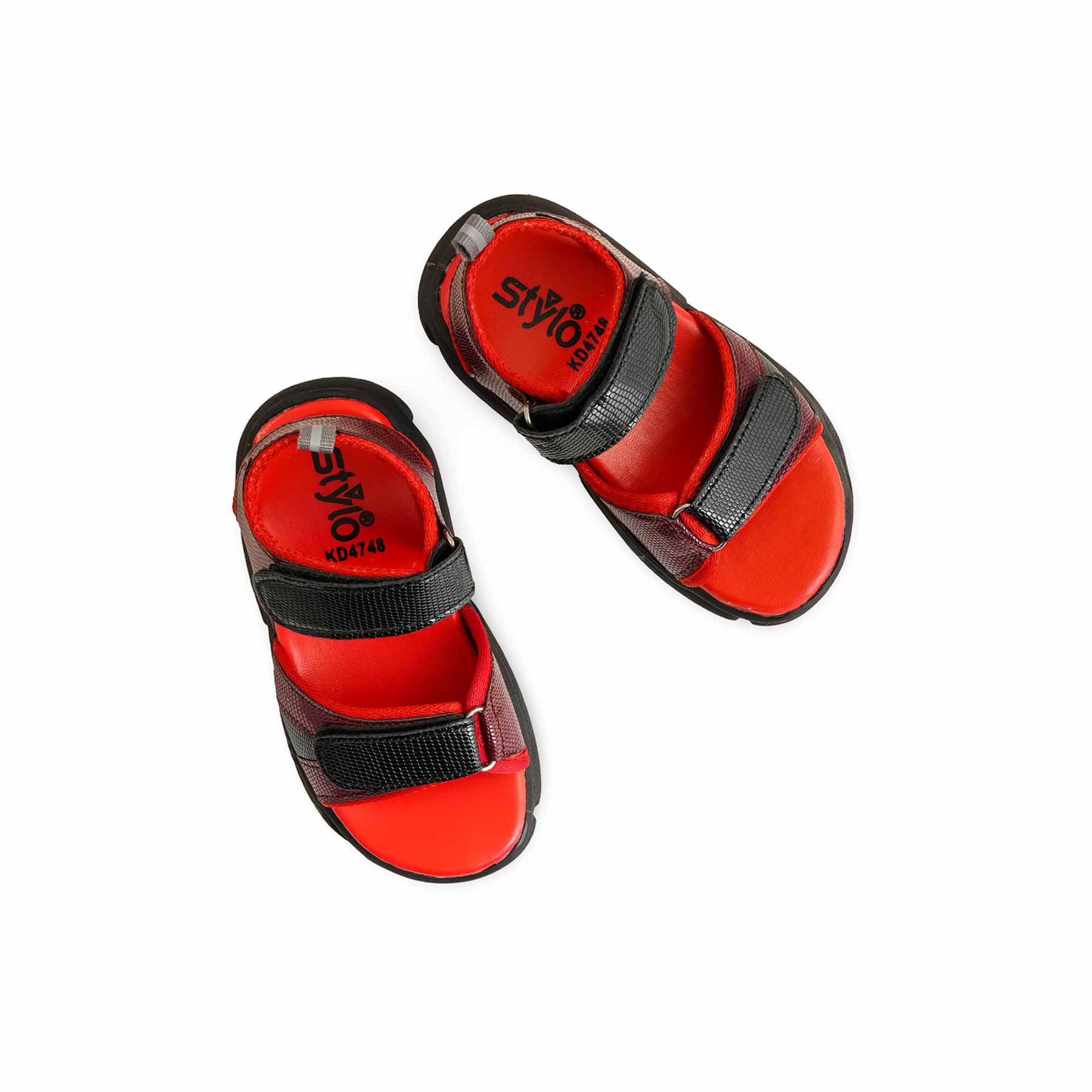 Boys Red Formal Sandal KD4748 - Image 5