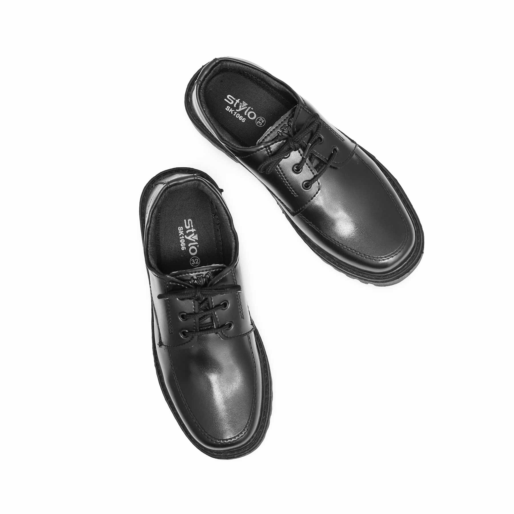 Boys Lace Up School Shoes SK1066 - Image 5