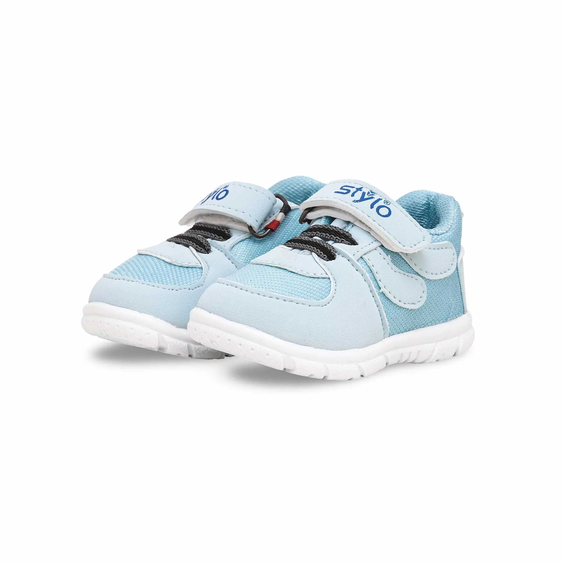 Boys Sky Blue Casual Booties KD9796 - Image 2