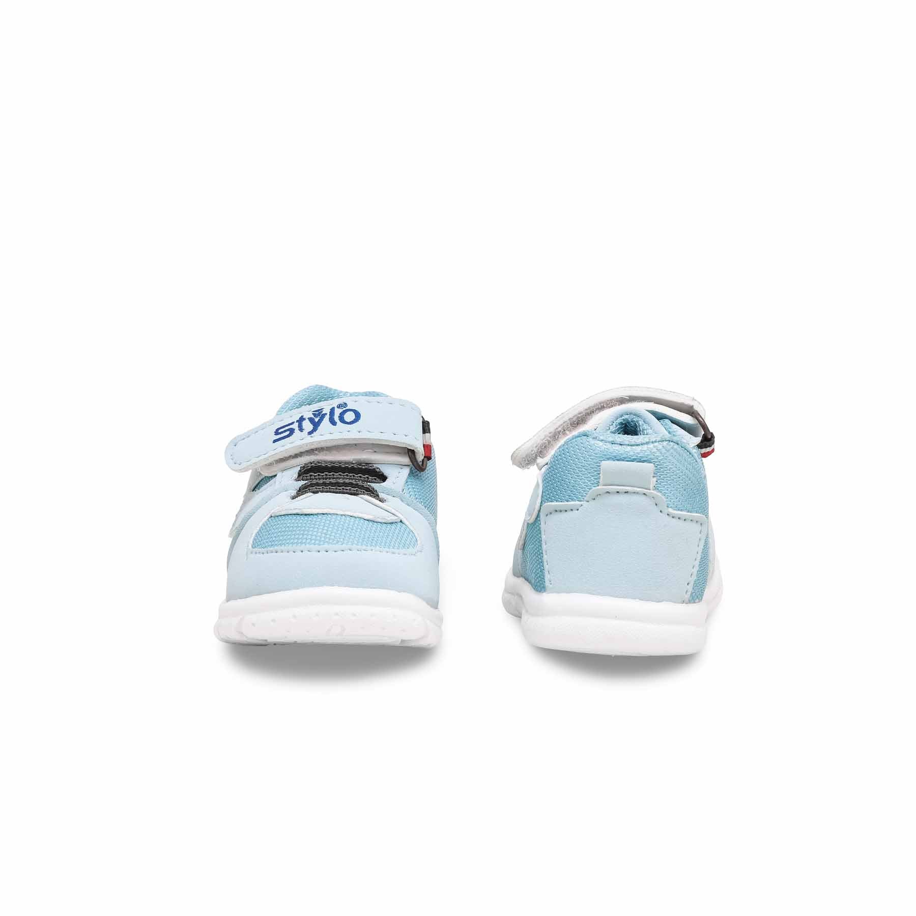 Boys Sky Blue Casual Booties KD9796 - Image 3