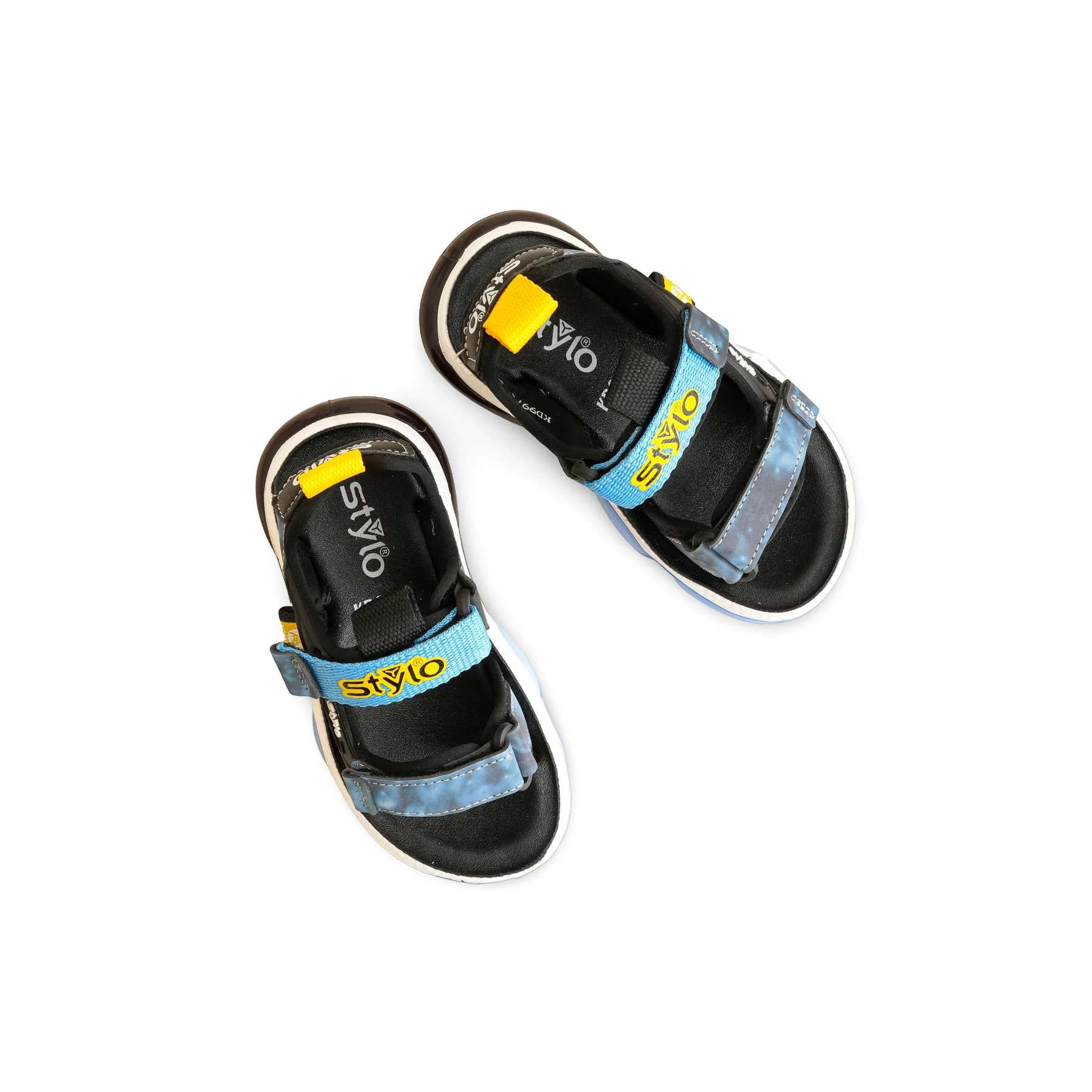 Boys Sky Blue Casual Sandal KD9973 - Image 5