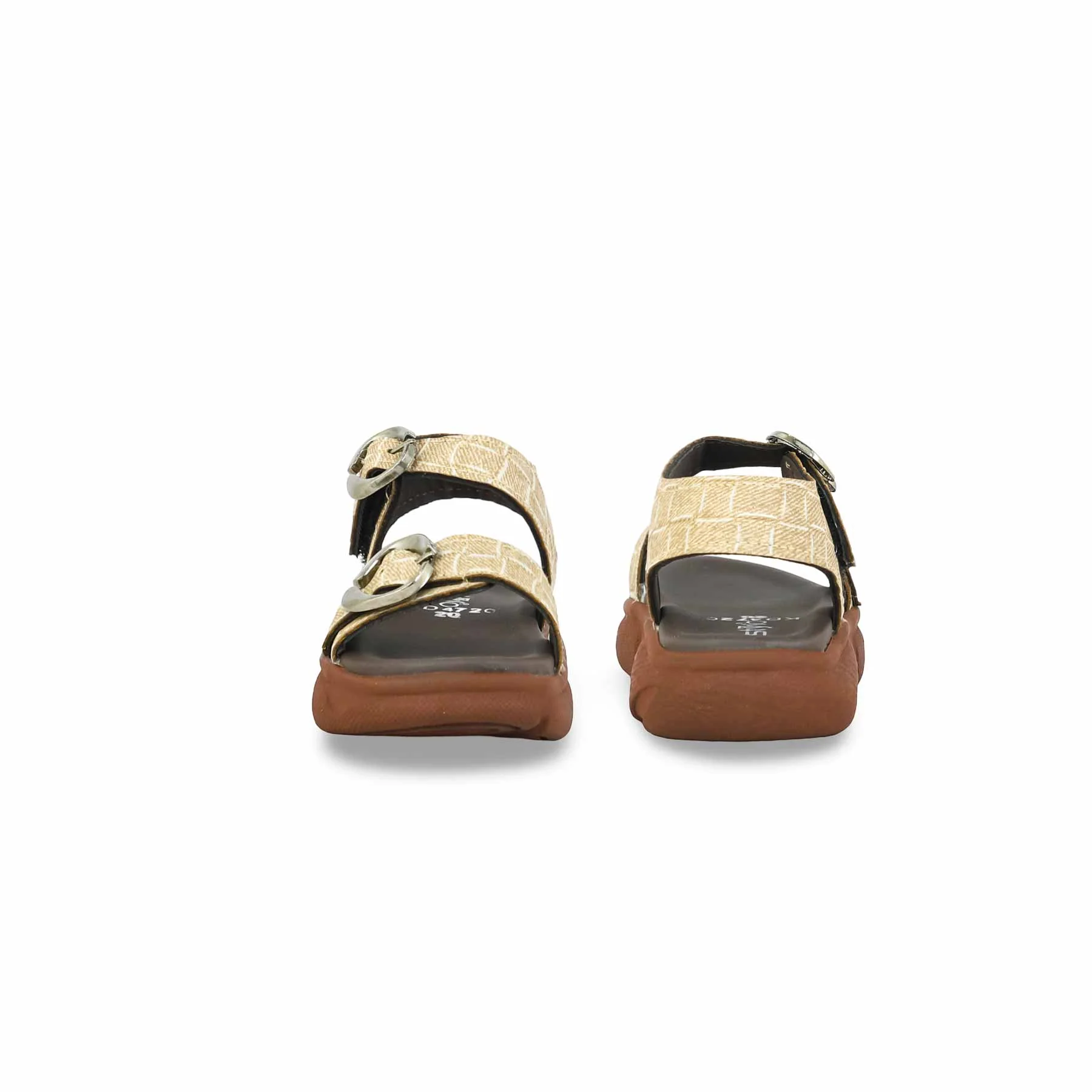 Boys Tan Formal Sandal KD4720 - Image 4
