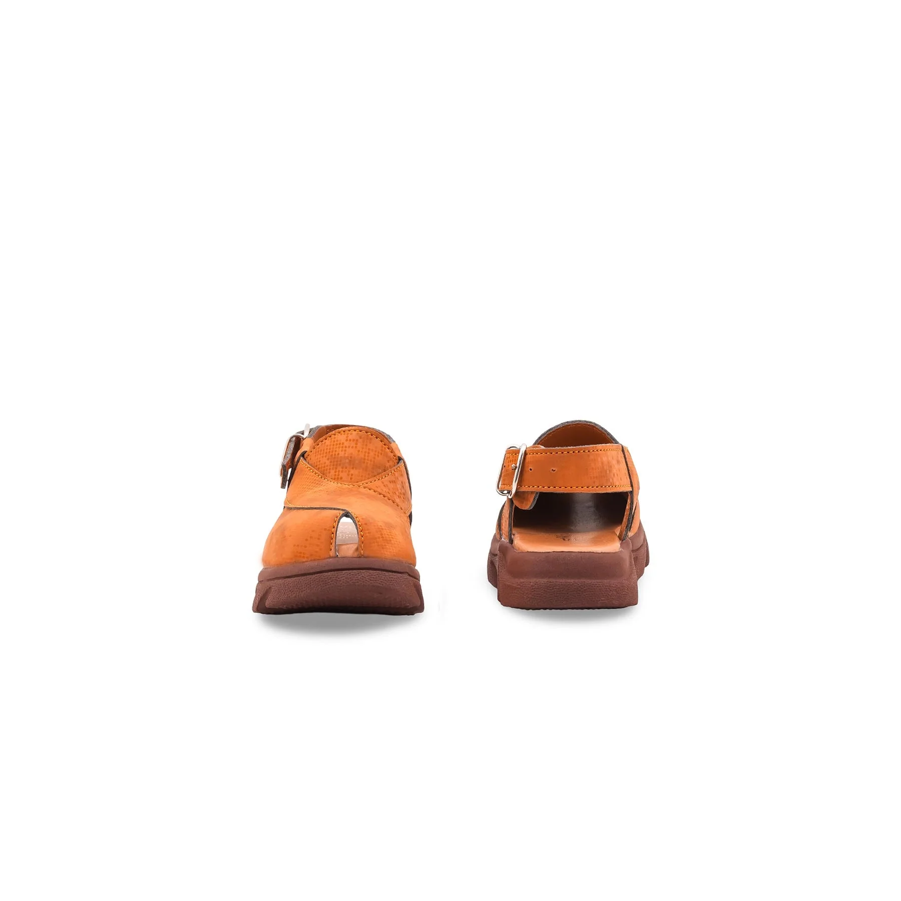 Boys Tan Peshawari Chappal KD4960 - Image 4