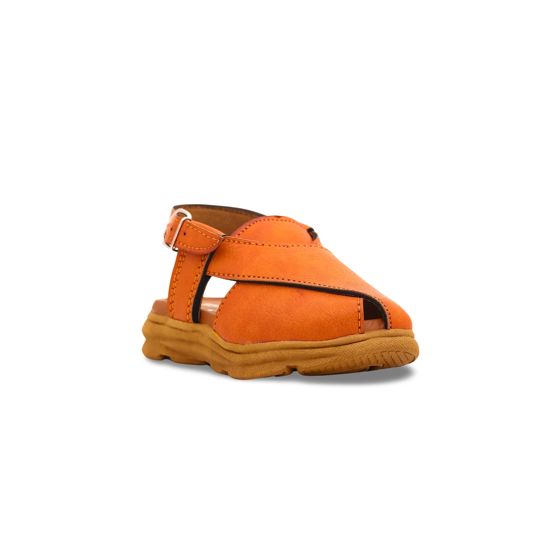 Boys Tan Peshawari Chappal KD9456 - Image 2
