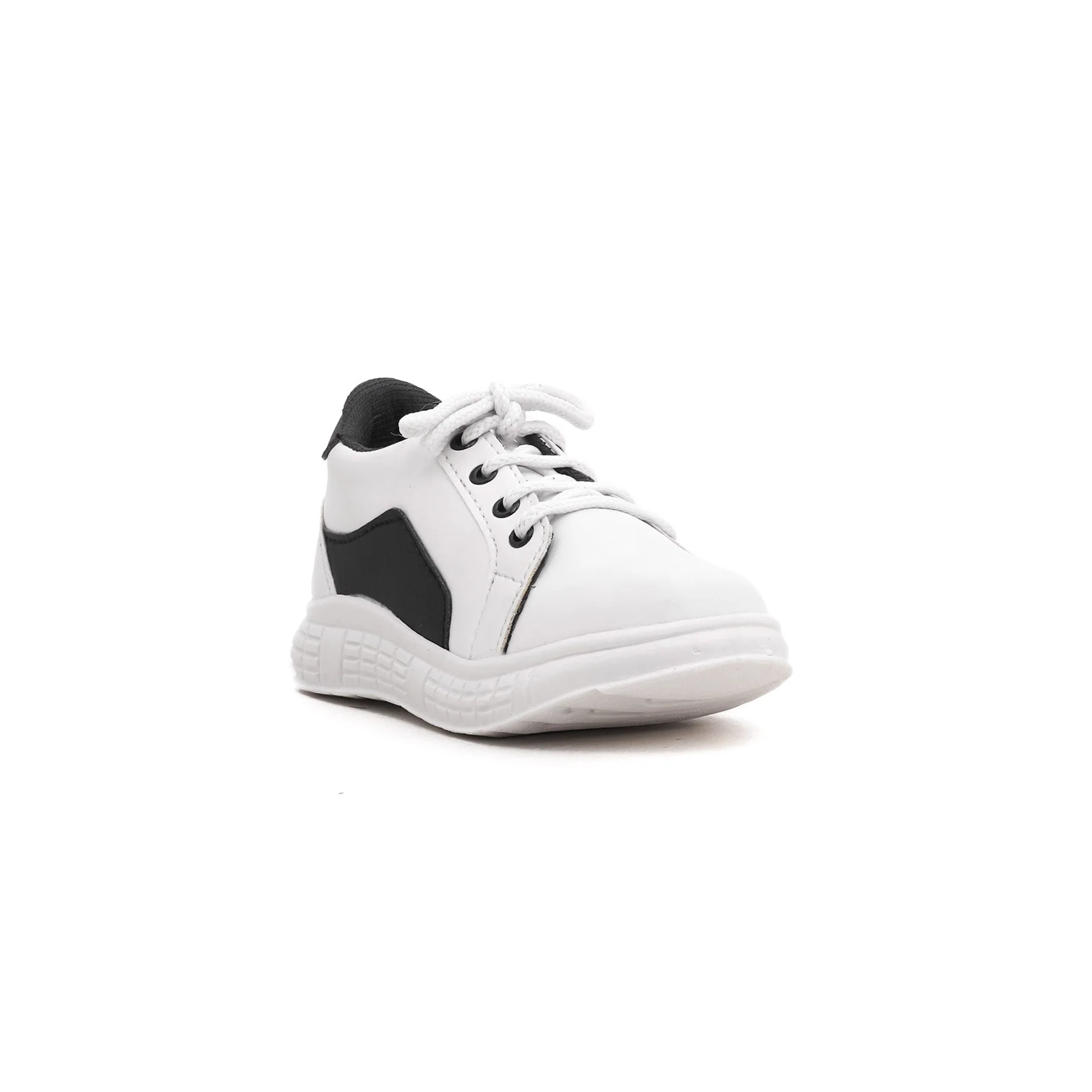 Boys White Casual Jogger KD1484 - Image 2
