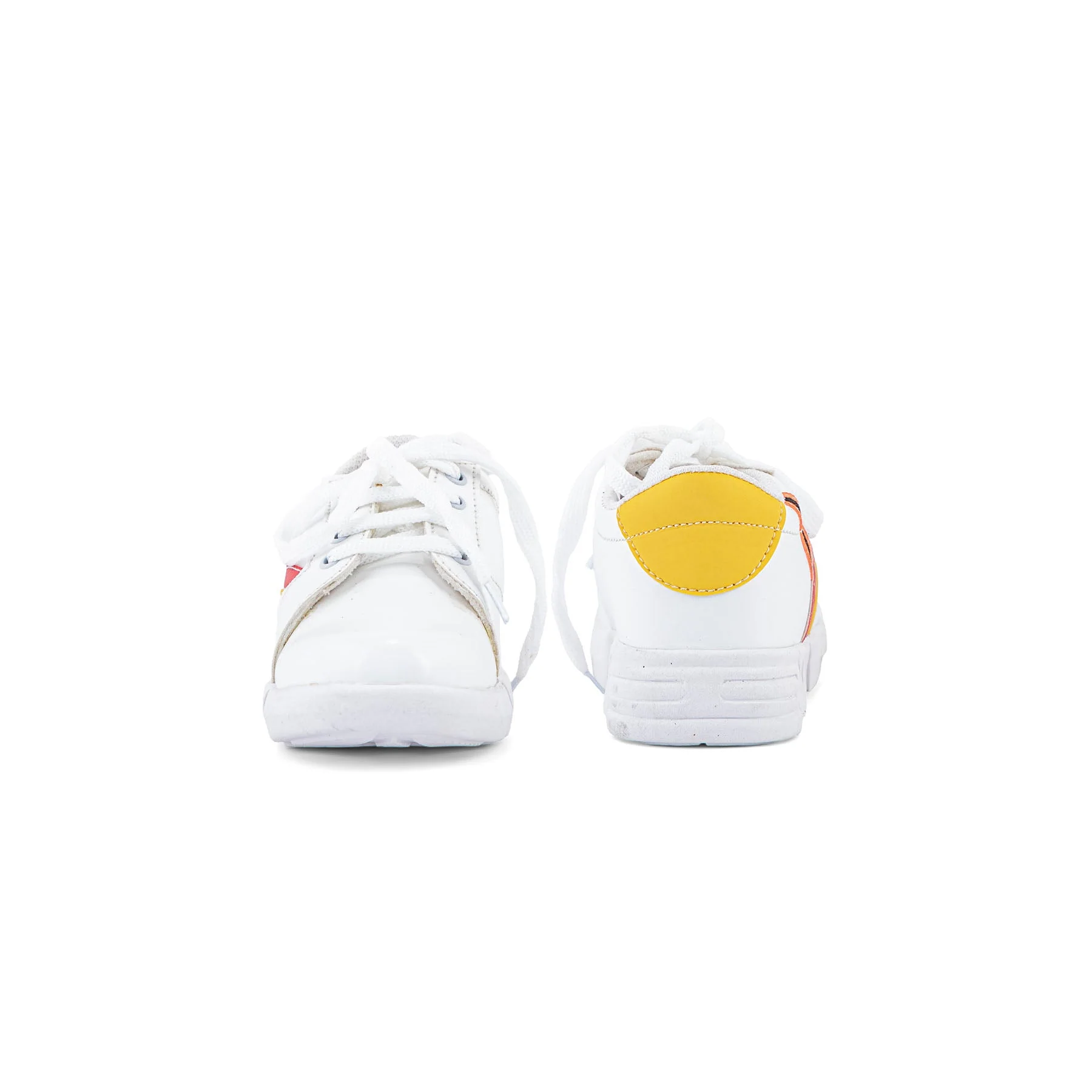 Boys White Casual Jogger KD1712 - Image 4