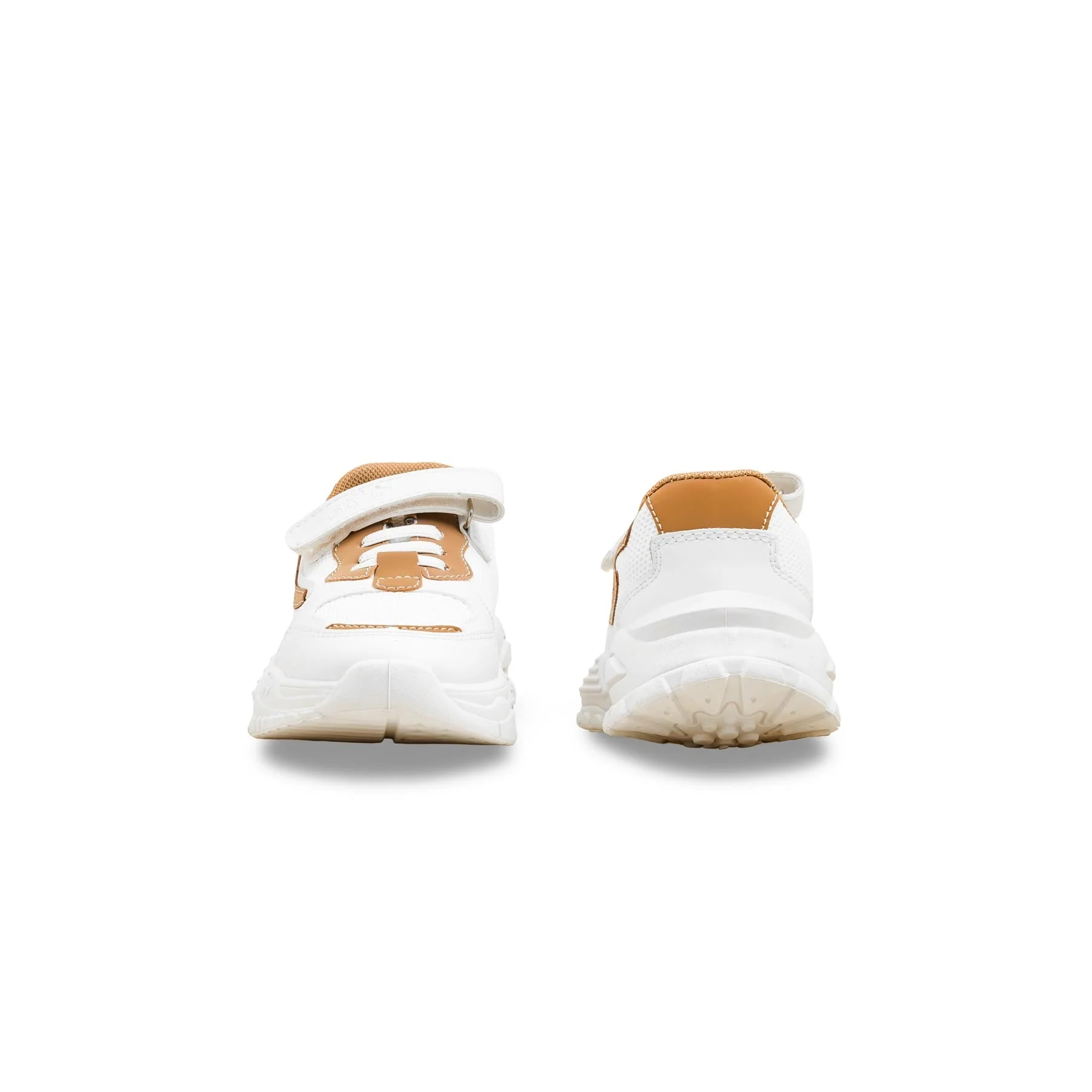 Boys White Casual Jogger KD8145 - Image 4
