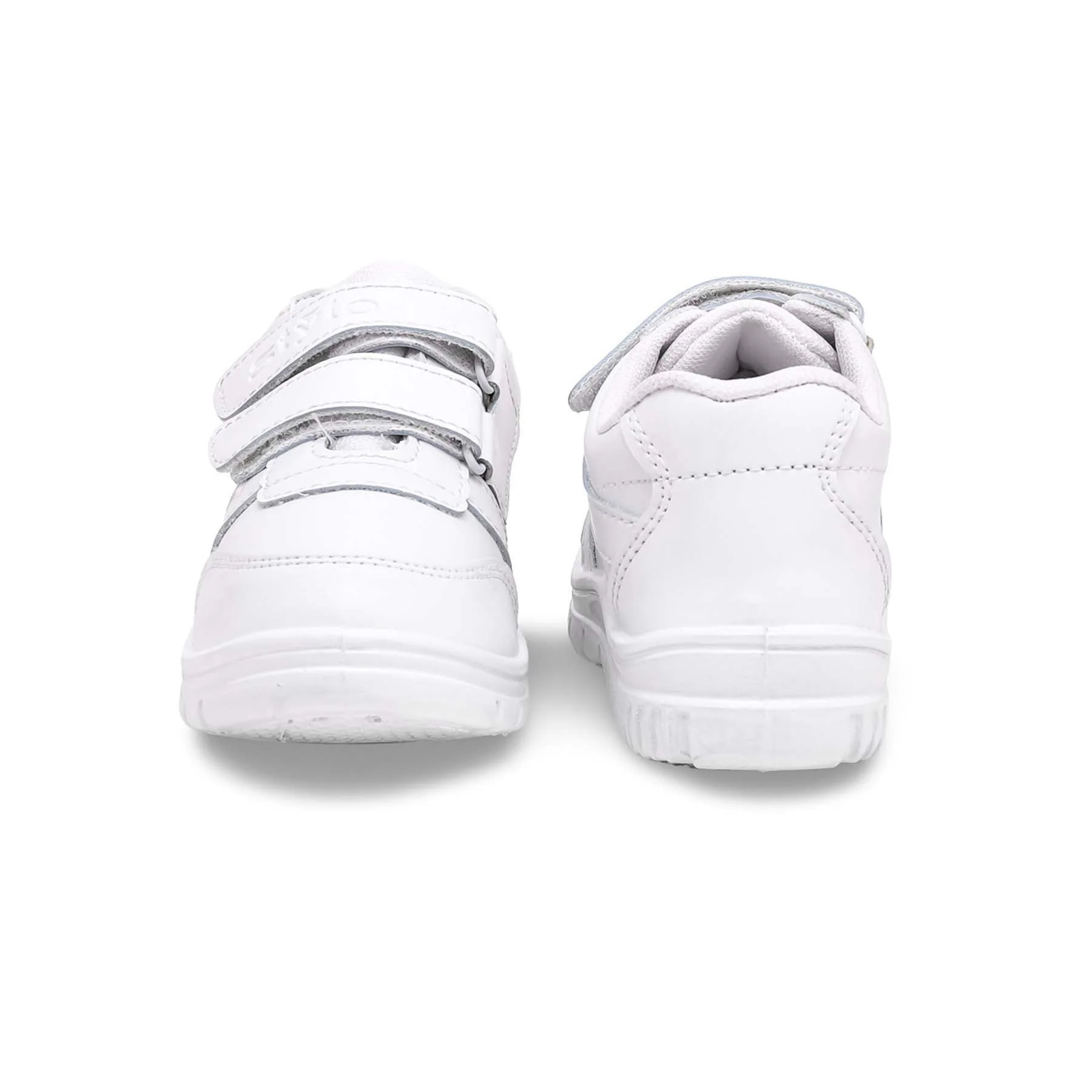 Boys White Sports School Shoes SK1072 - Image 4