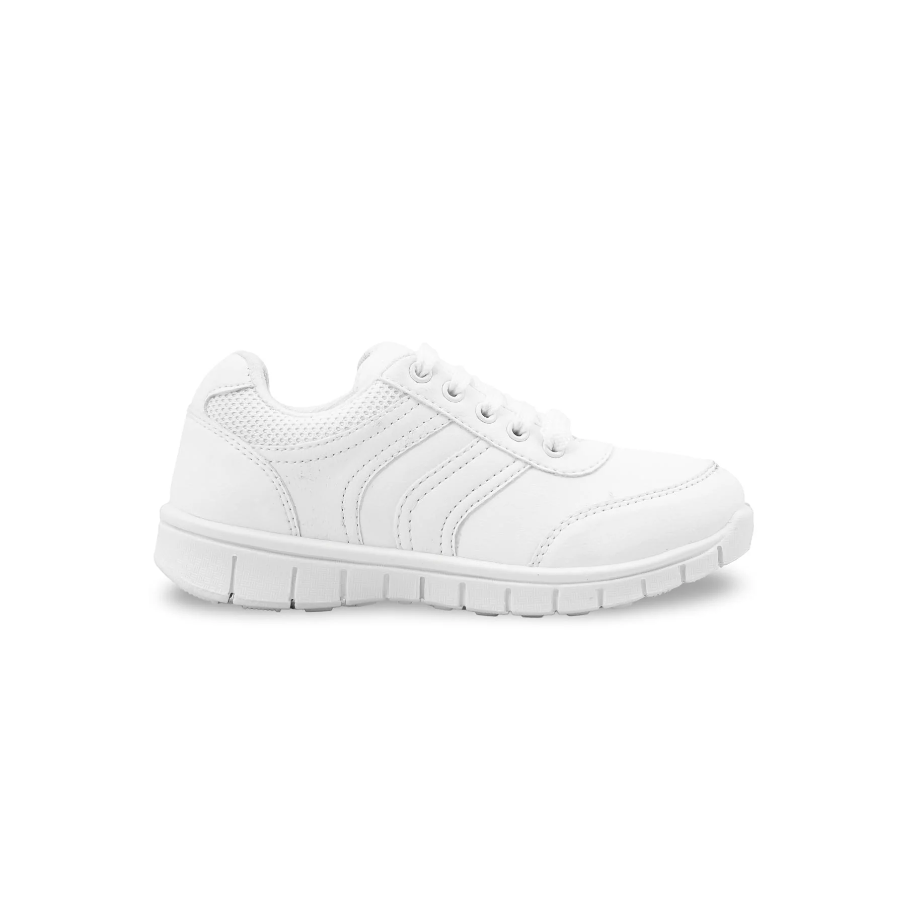 Boys White School Joggers SK1096 - Image 2